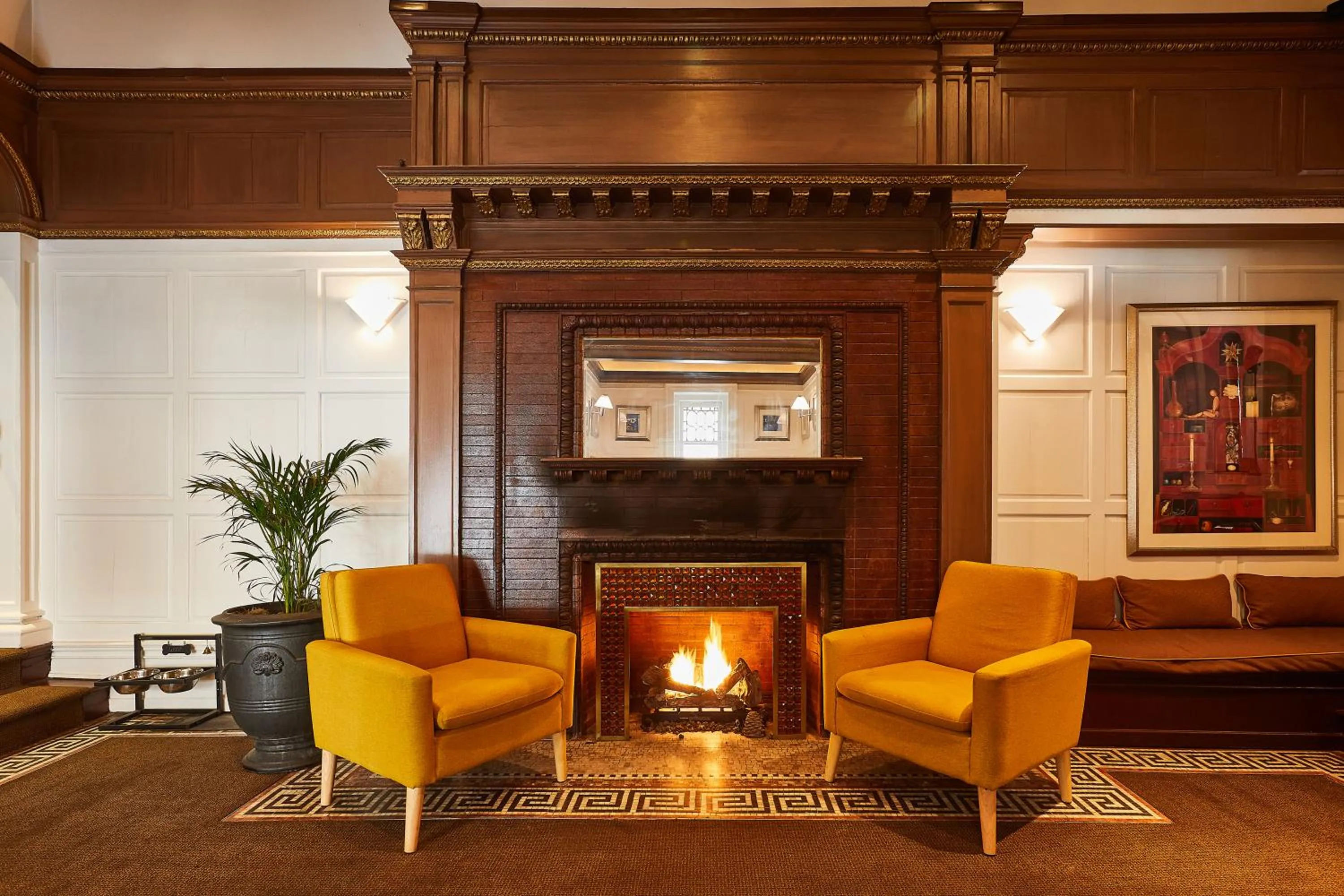 Lobby or reception in Alexander Inn