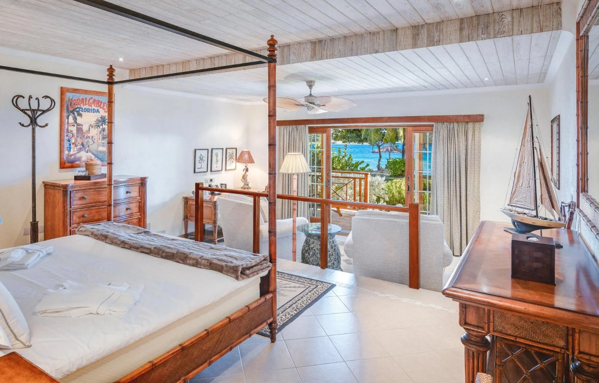 Bed in Bequia Beach Hotel - Luxury Boutique Resort