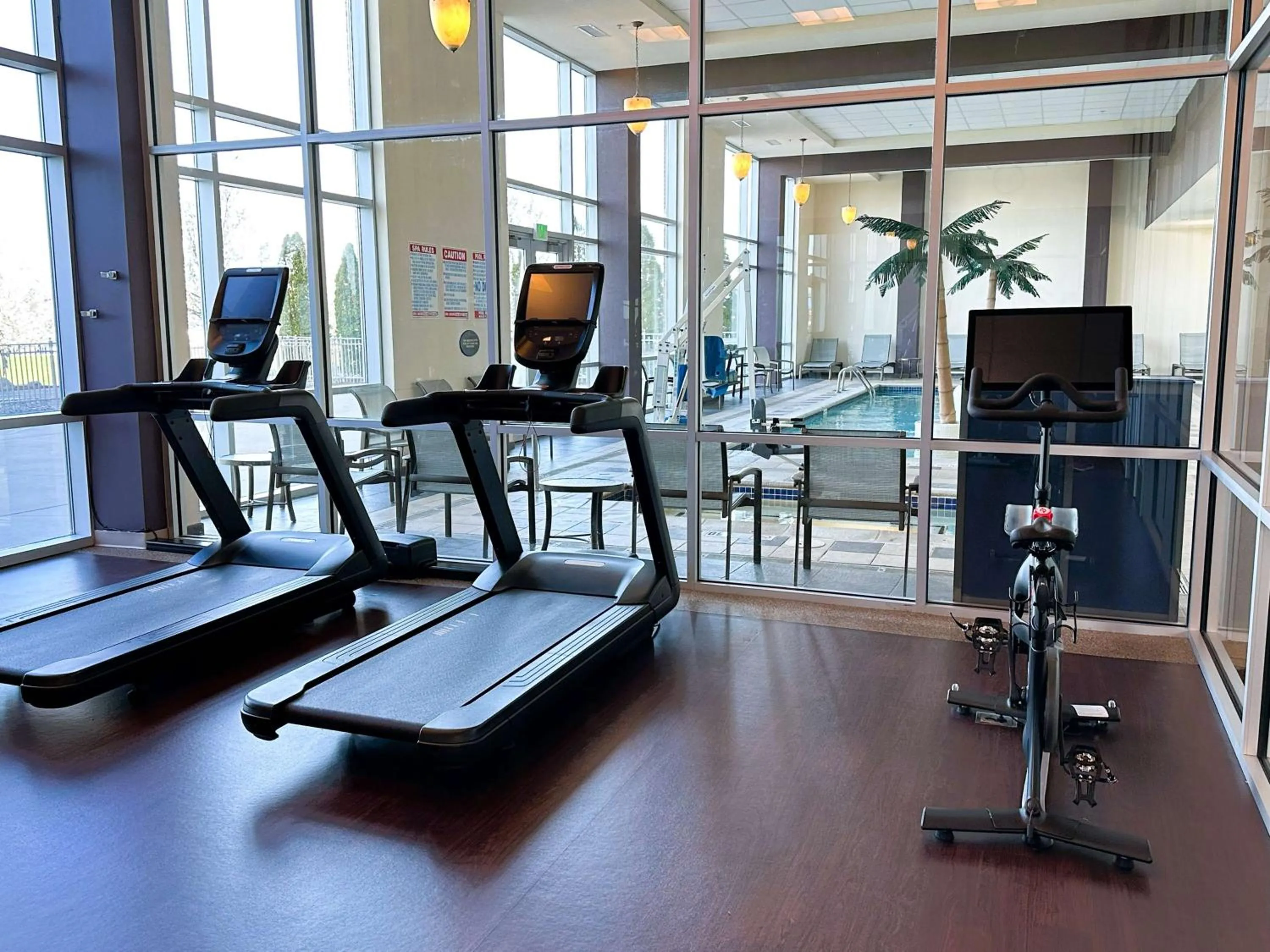Fitness centre/facilities in DoubleTree by Hilton Bay City - Riverfront