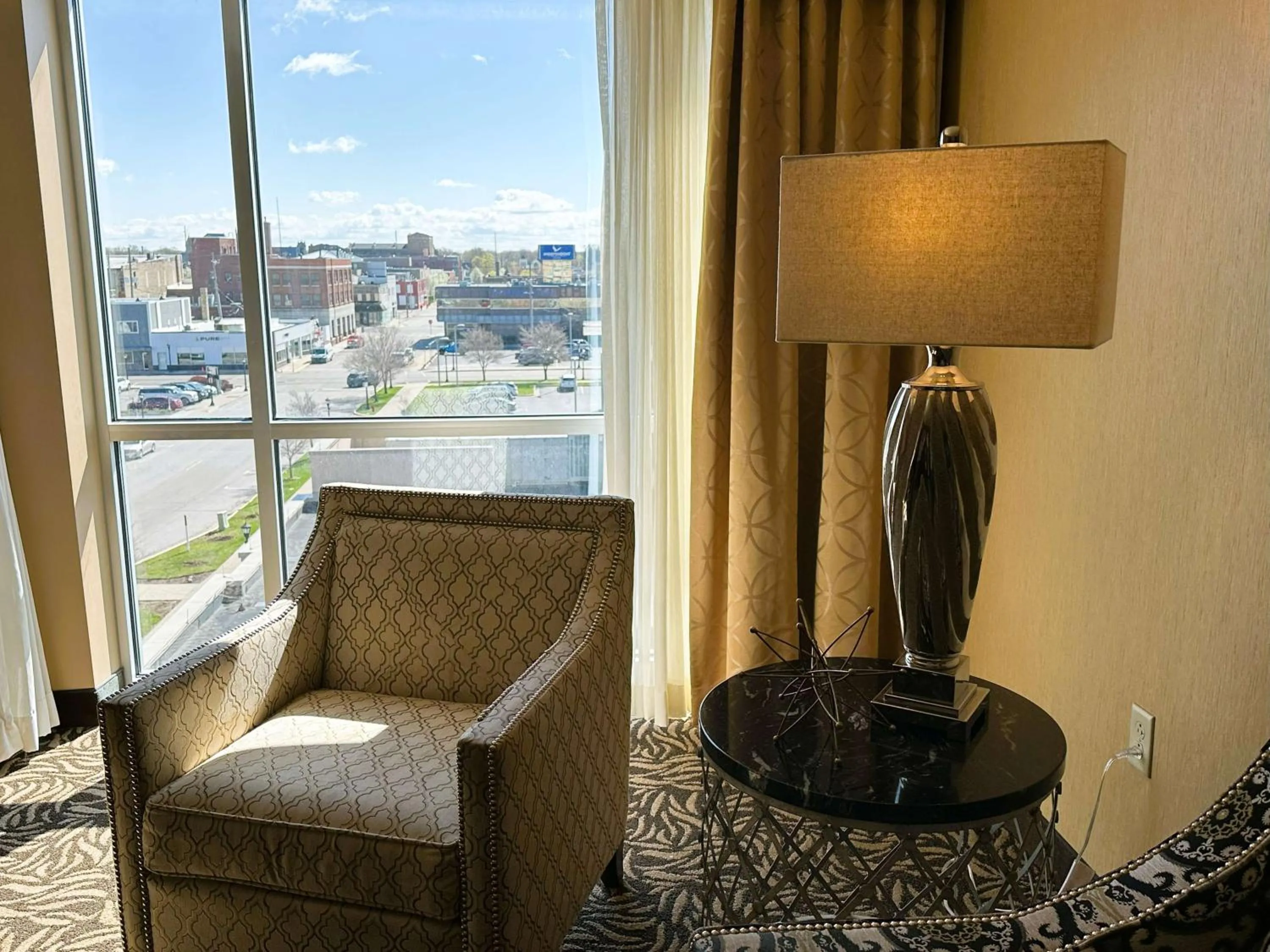 View (from property/room) in DoubleTree by Hilton Bay City - Riverfront