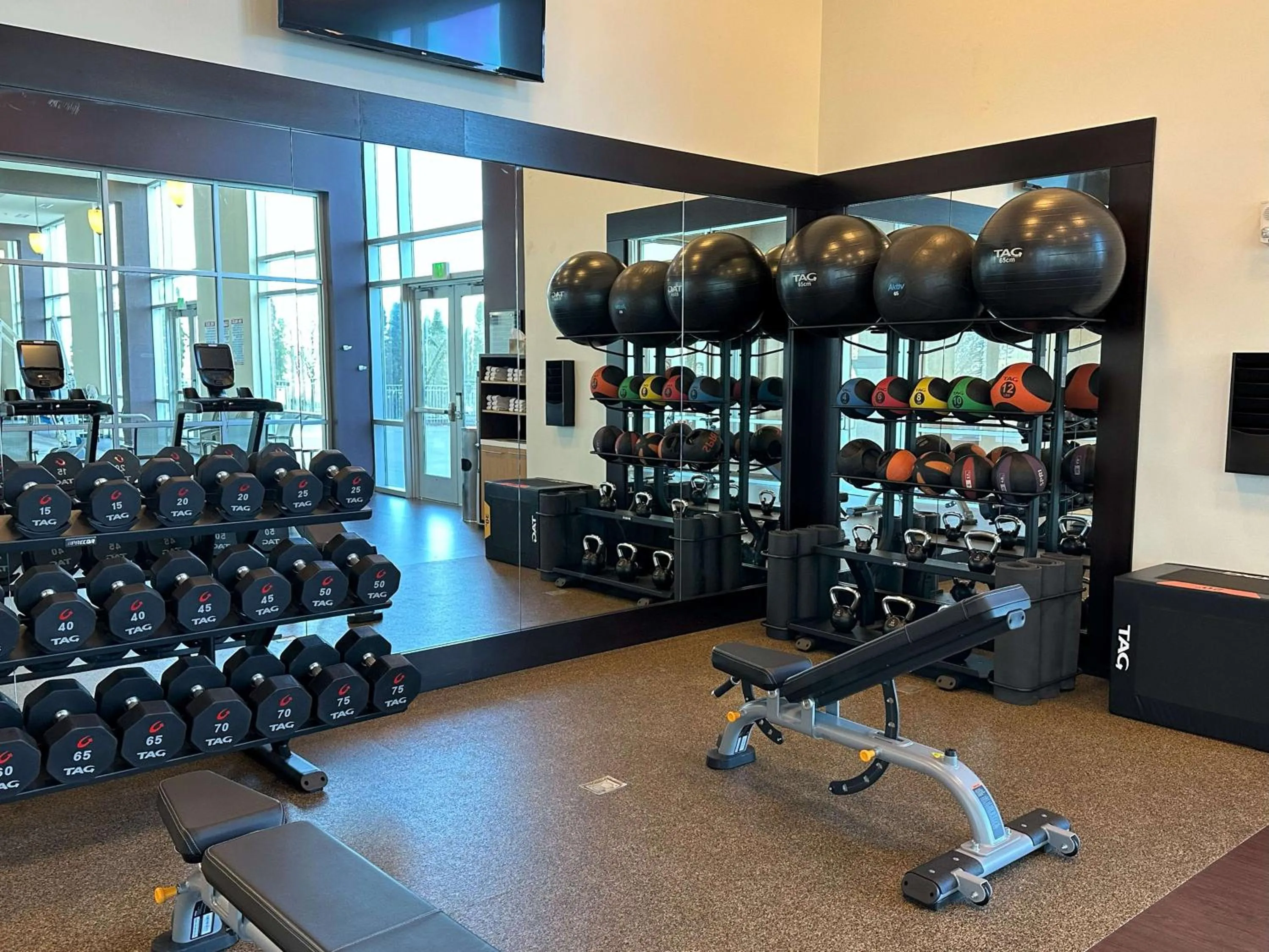 Fitness centre/facilities in DoubleTree by Hilton Bay City - Riverfront