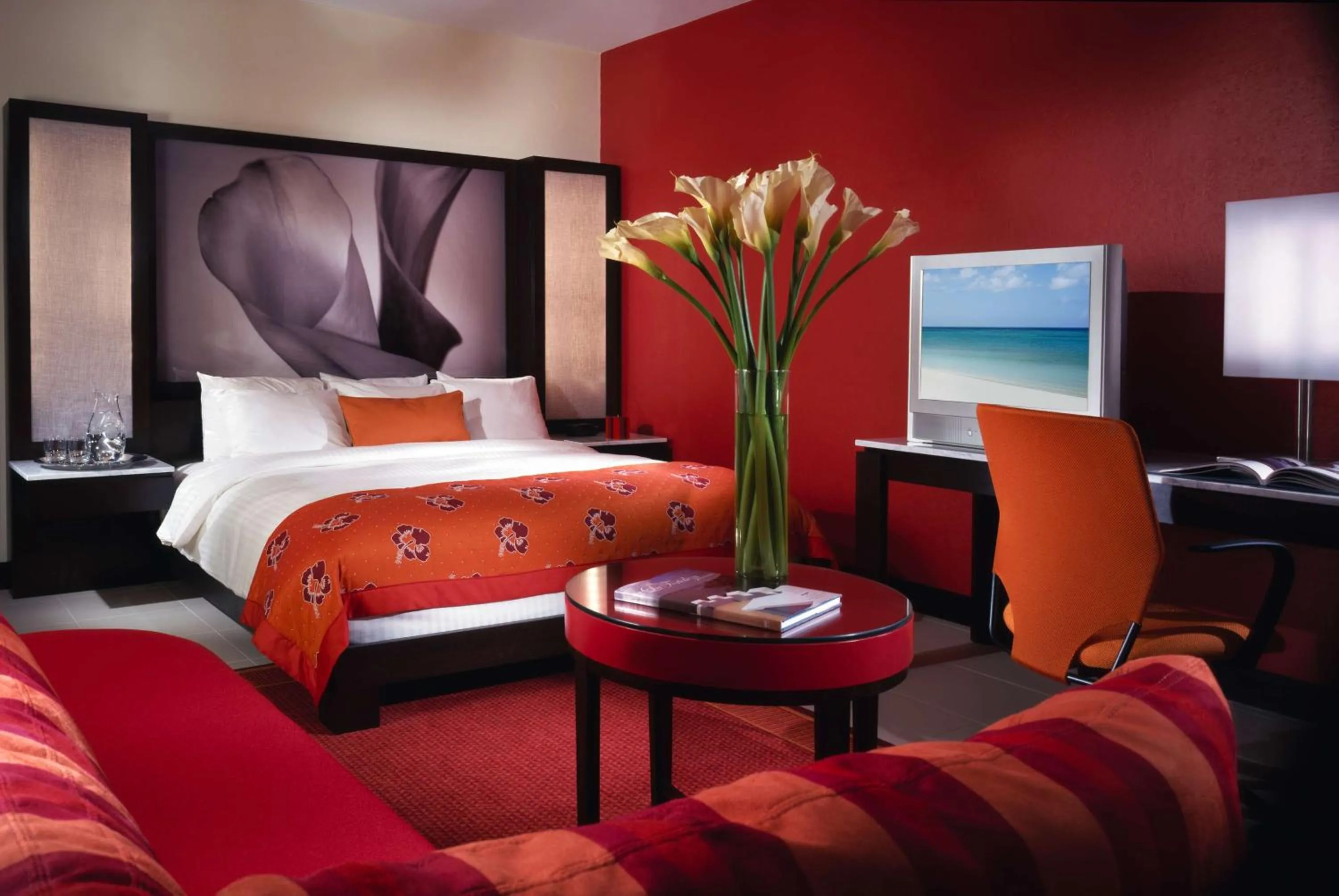 Bed in The Condado Plaza Hotel