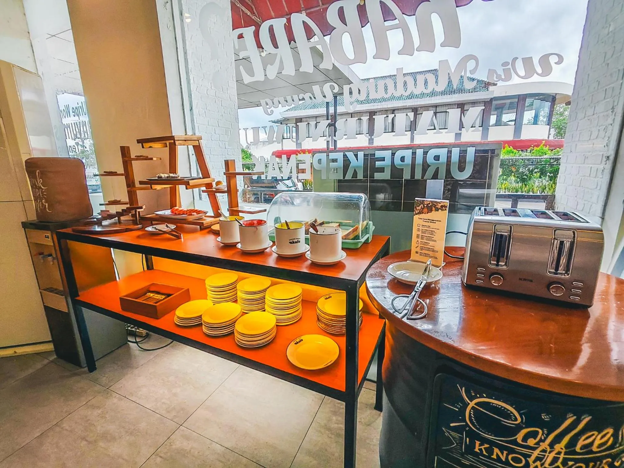 Breakfast in Meotel Purwokerto