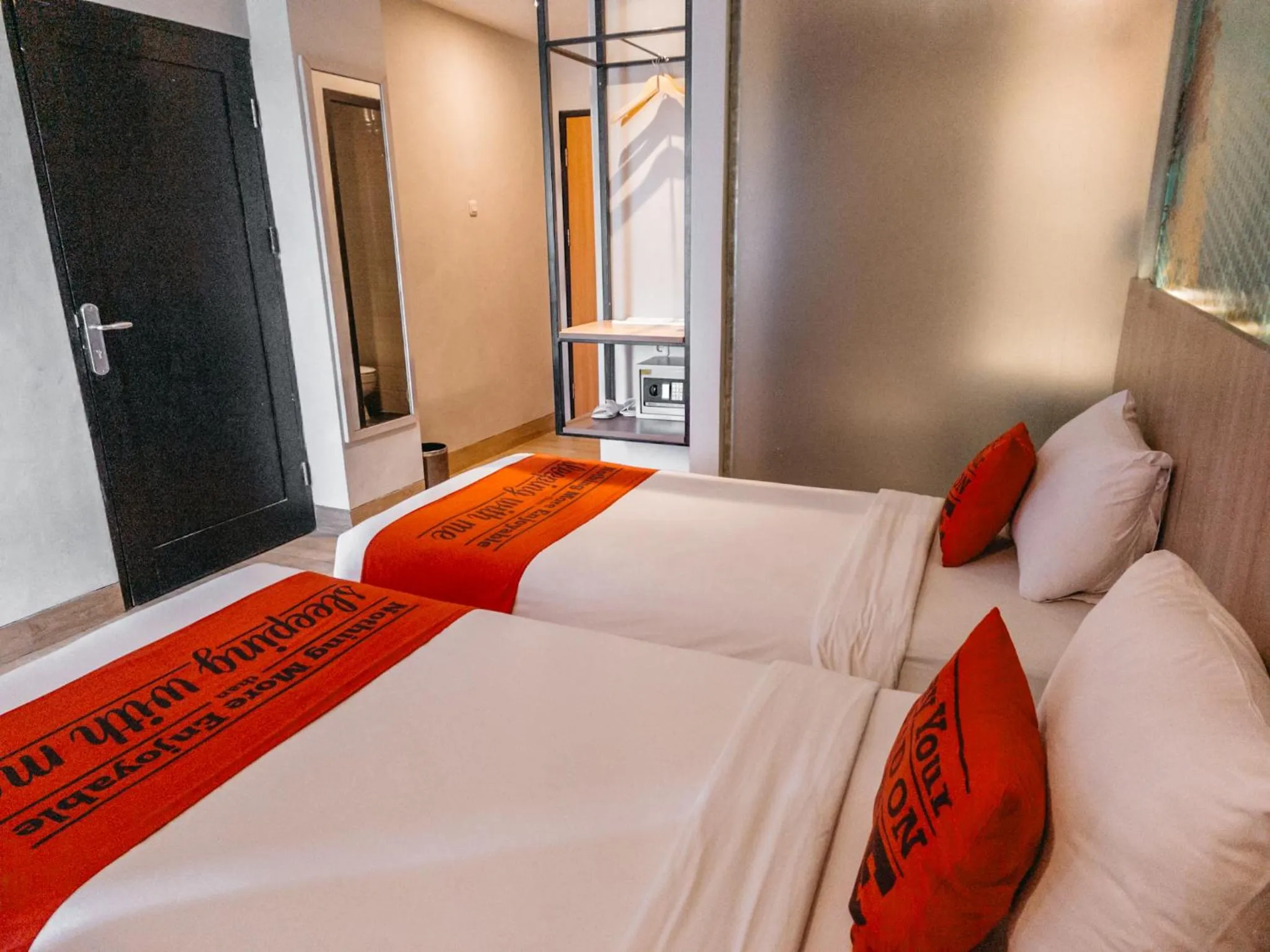 Bedroom, Bed in Meotel Purwokerto