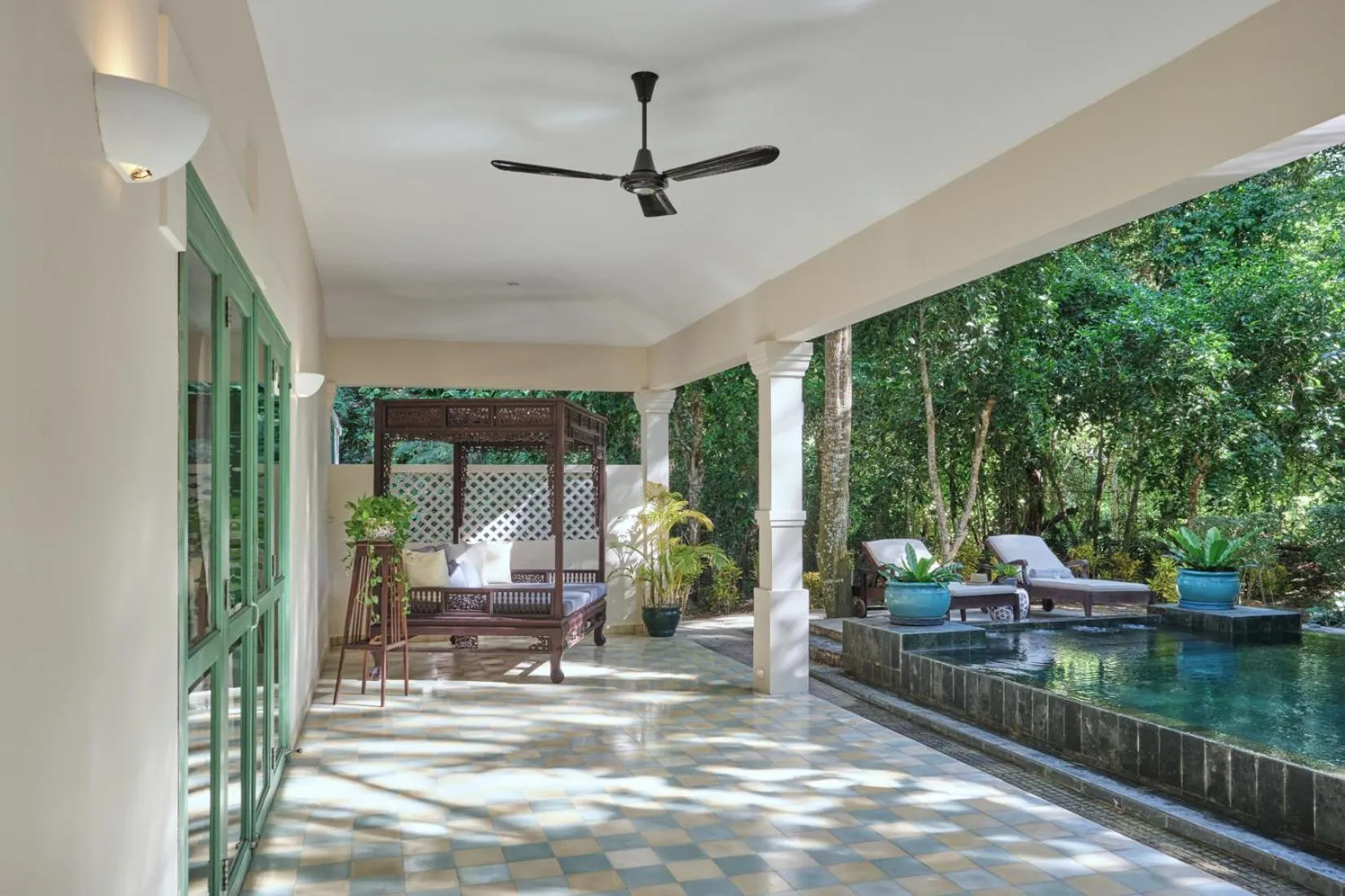 Balcony/Terrace in Poulo Condor Boutique Resort & Spa