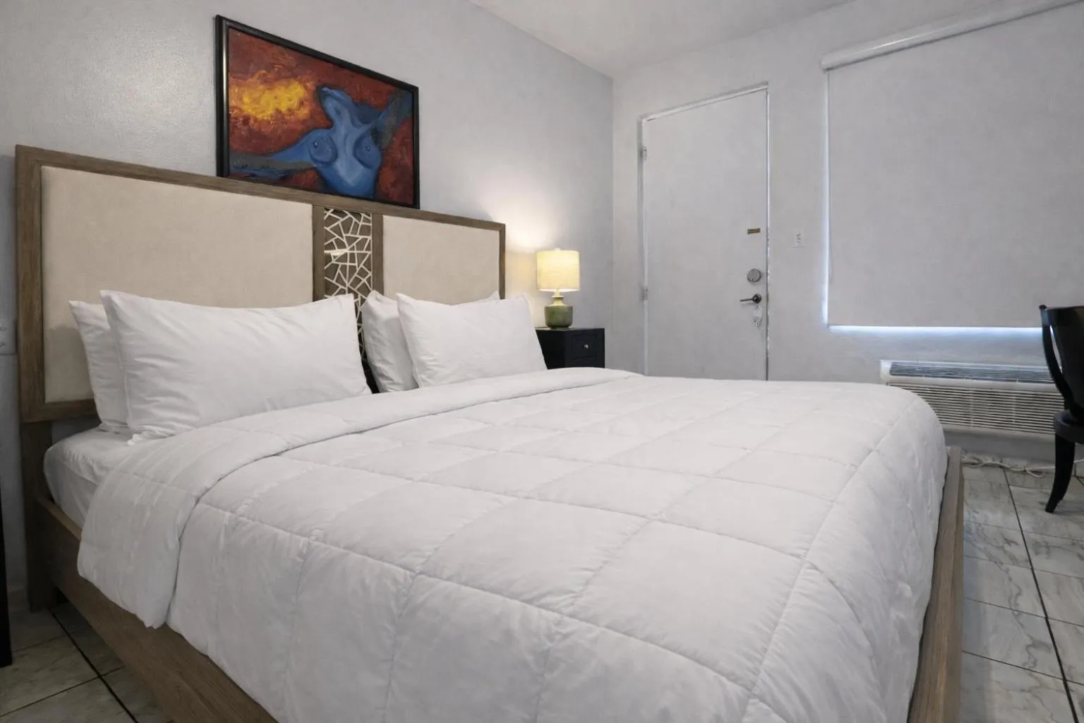 Bed in Coral Princess Hotel