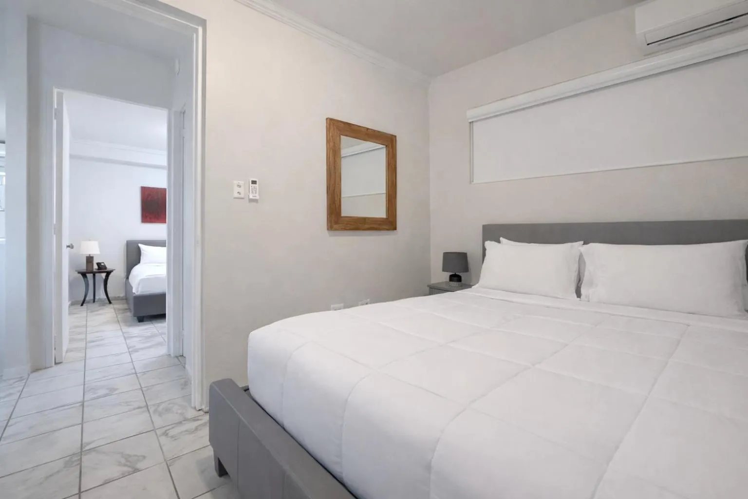 Bed in Coral Princess Hotel