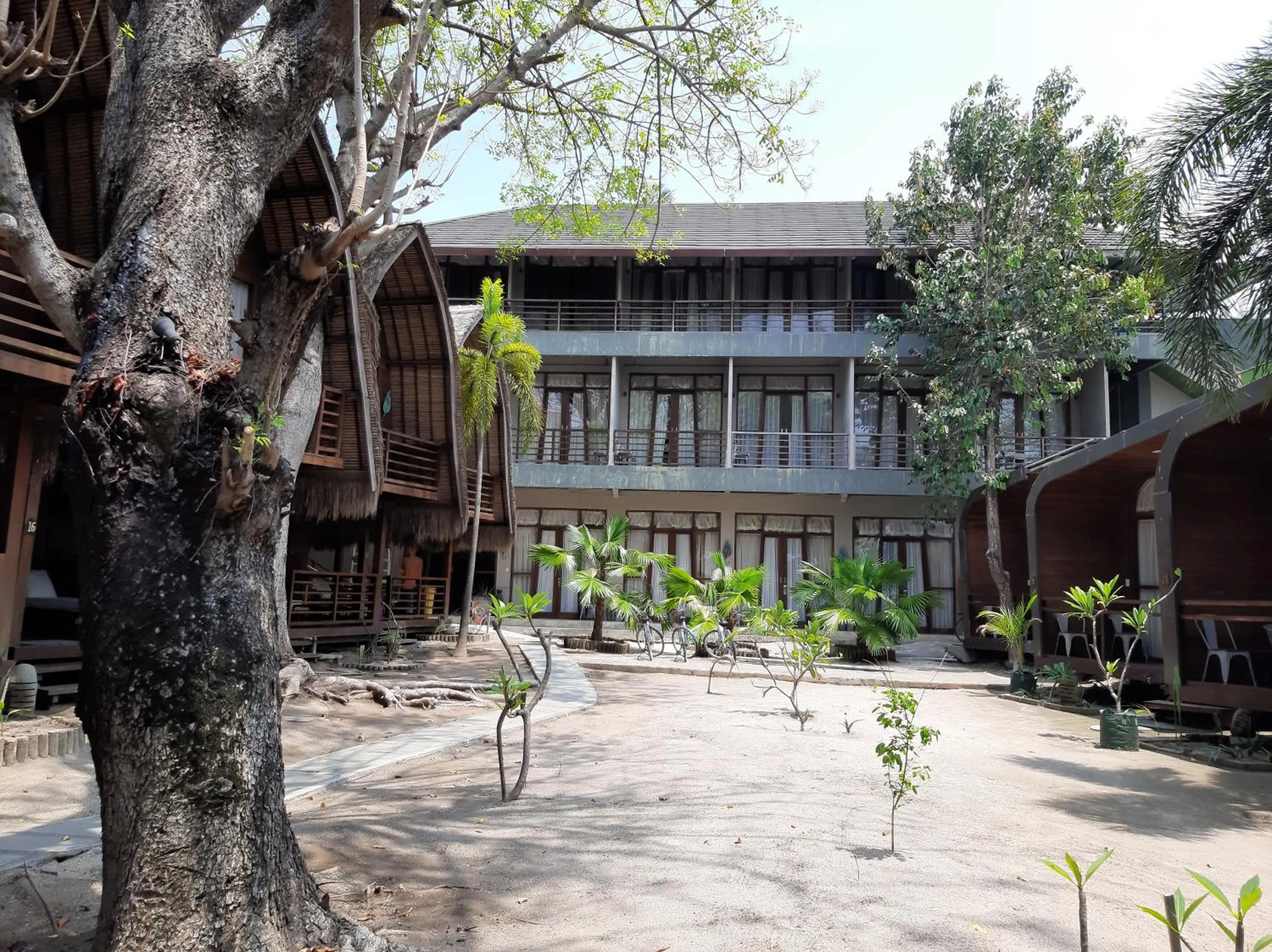 Property building in Mola2 Resort Gili Air