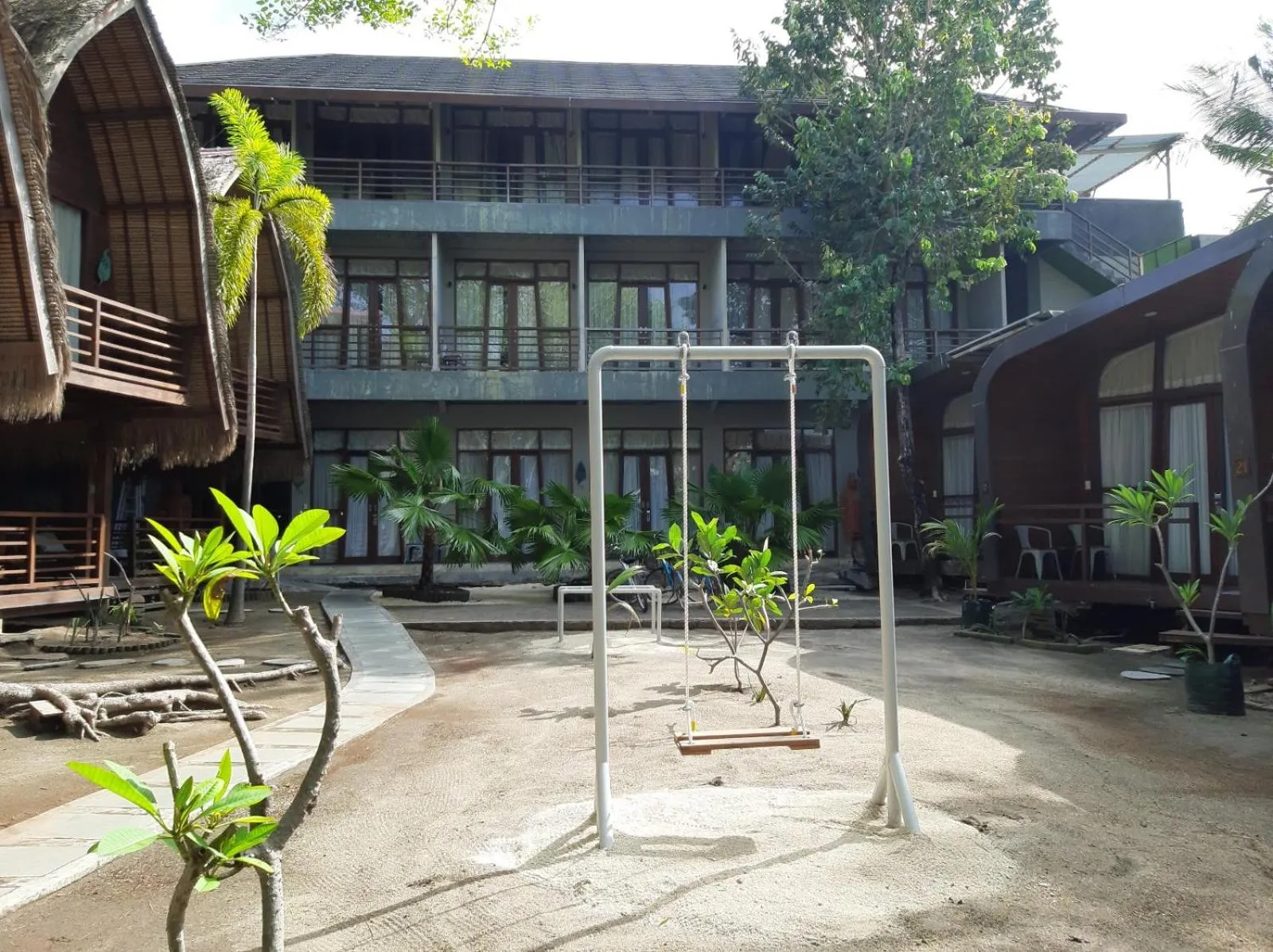 Garden in Mola2 Resort Gili Air