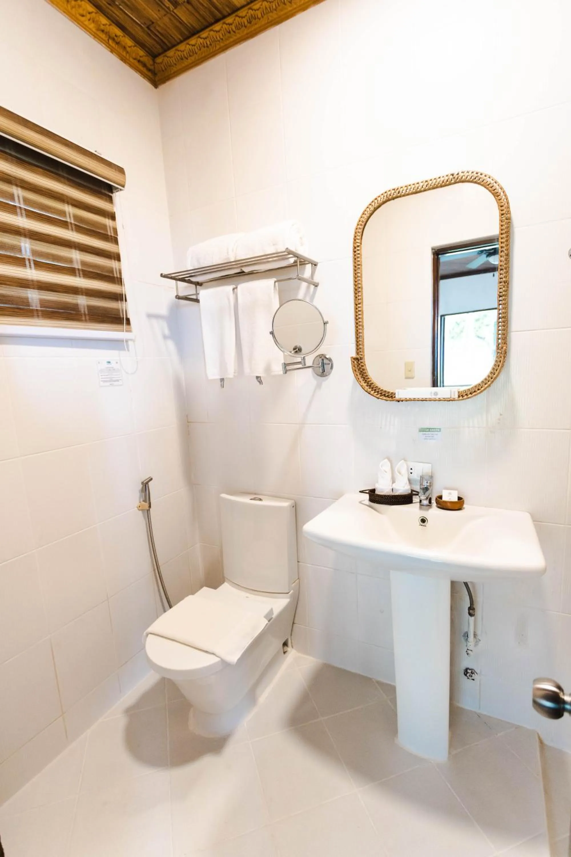 Bathroom in Daluyon Beach and Mountain Resort