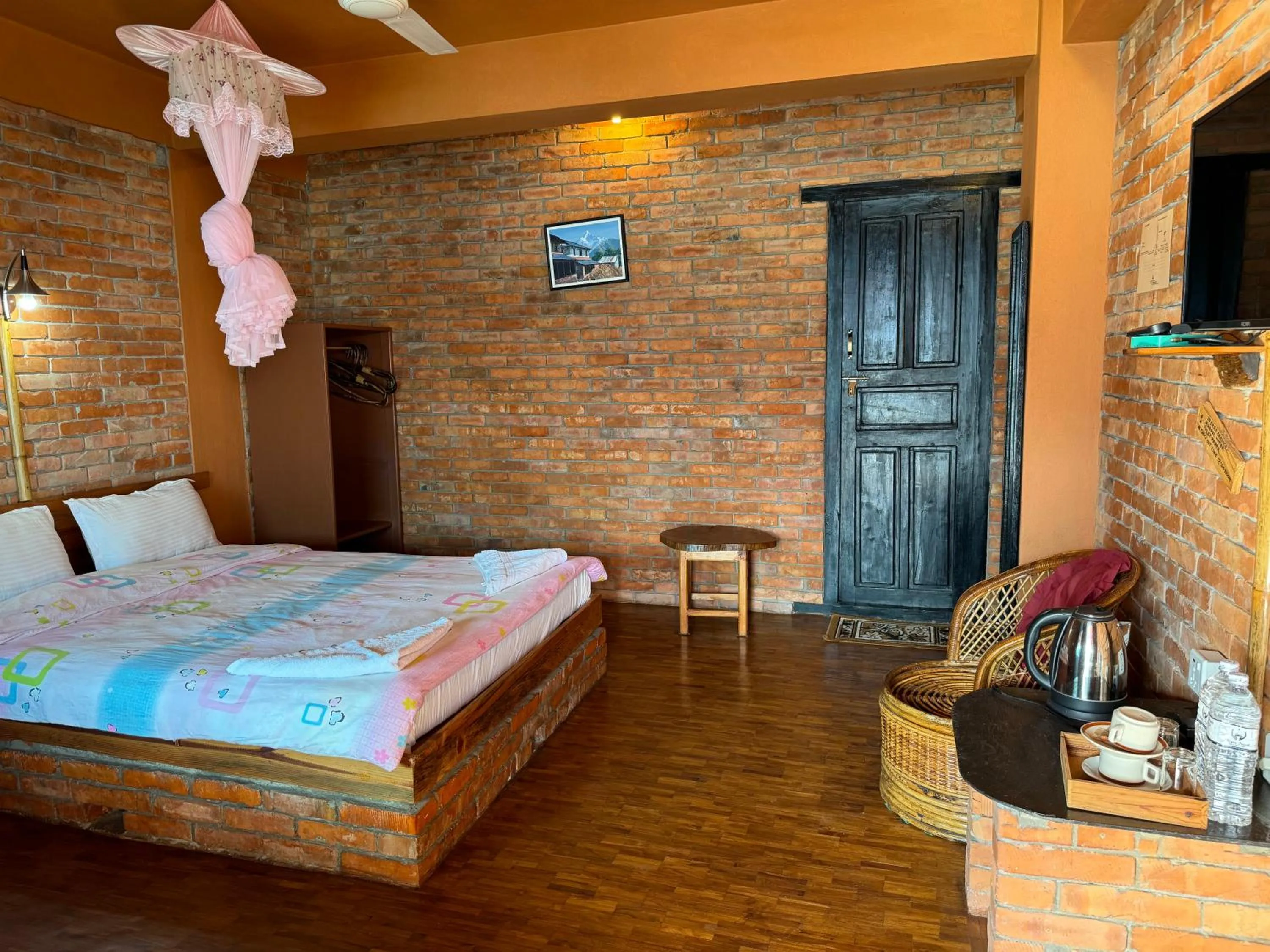 Bed in Nar-Bis Hotel