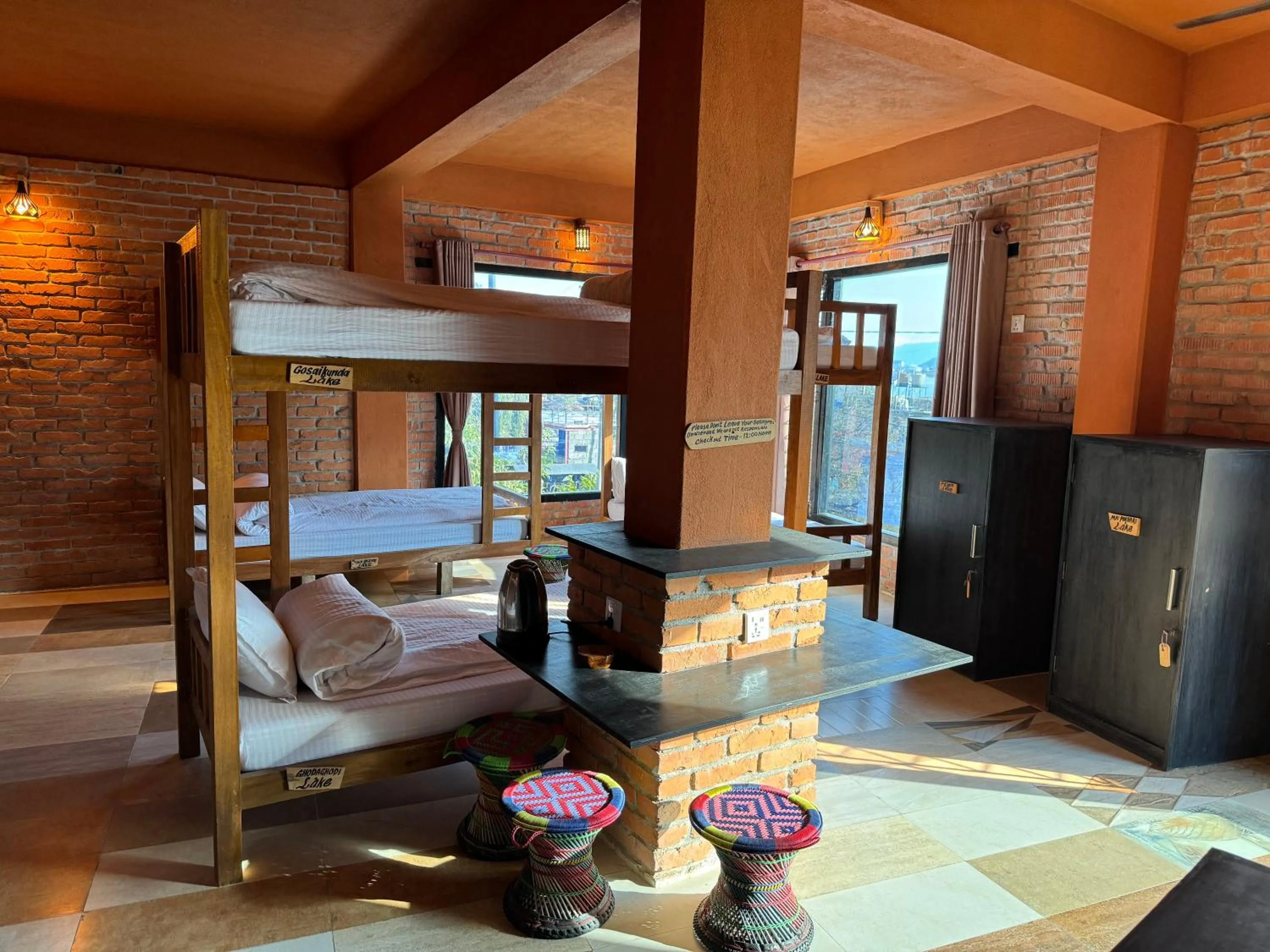 Bed in Nar-Bis Hotel