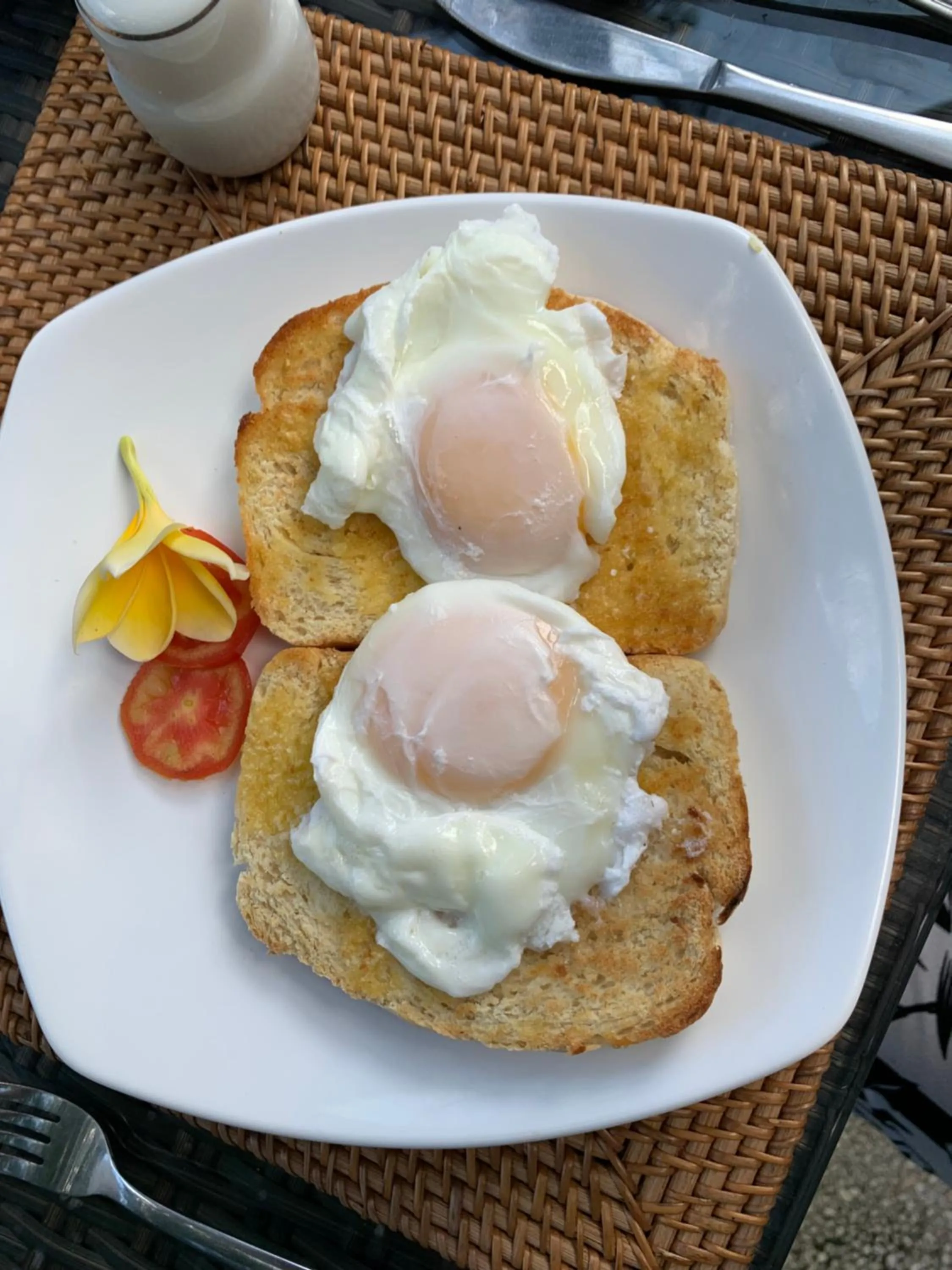 Breakfast in Kebun Rohani Cottages