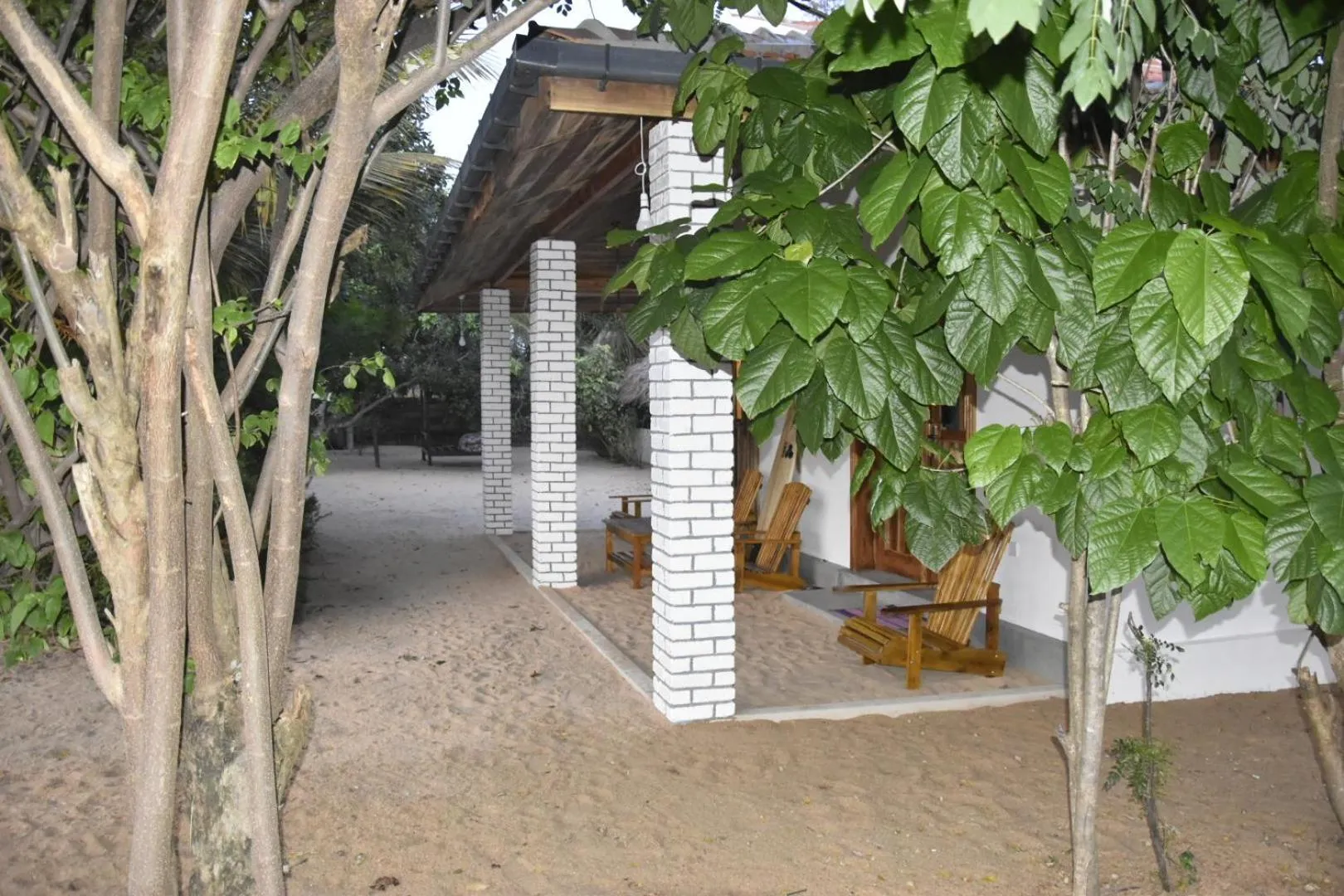 Garden view in Kadjan villa