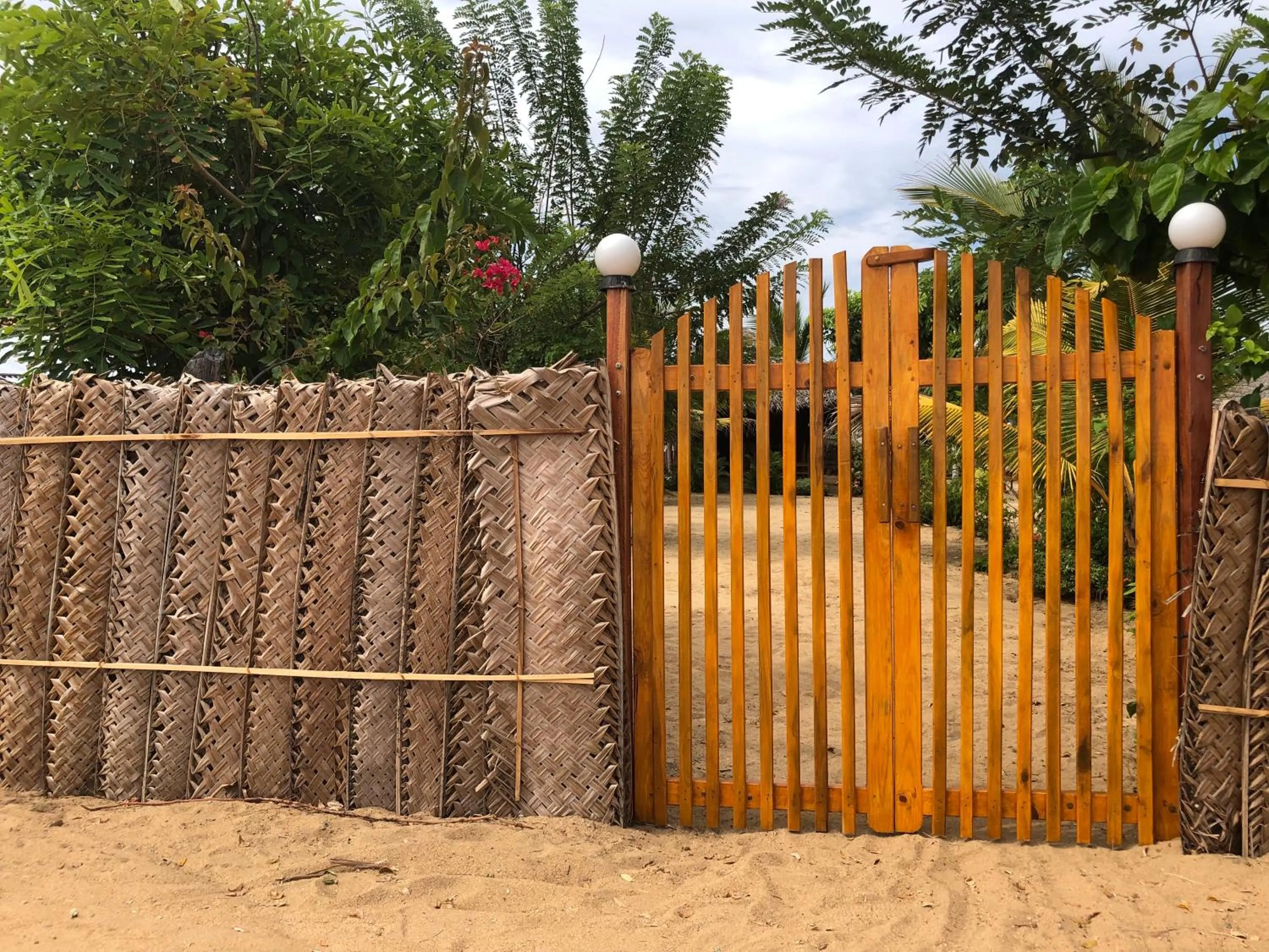 Garden in Kadjan villa