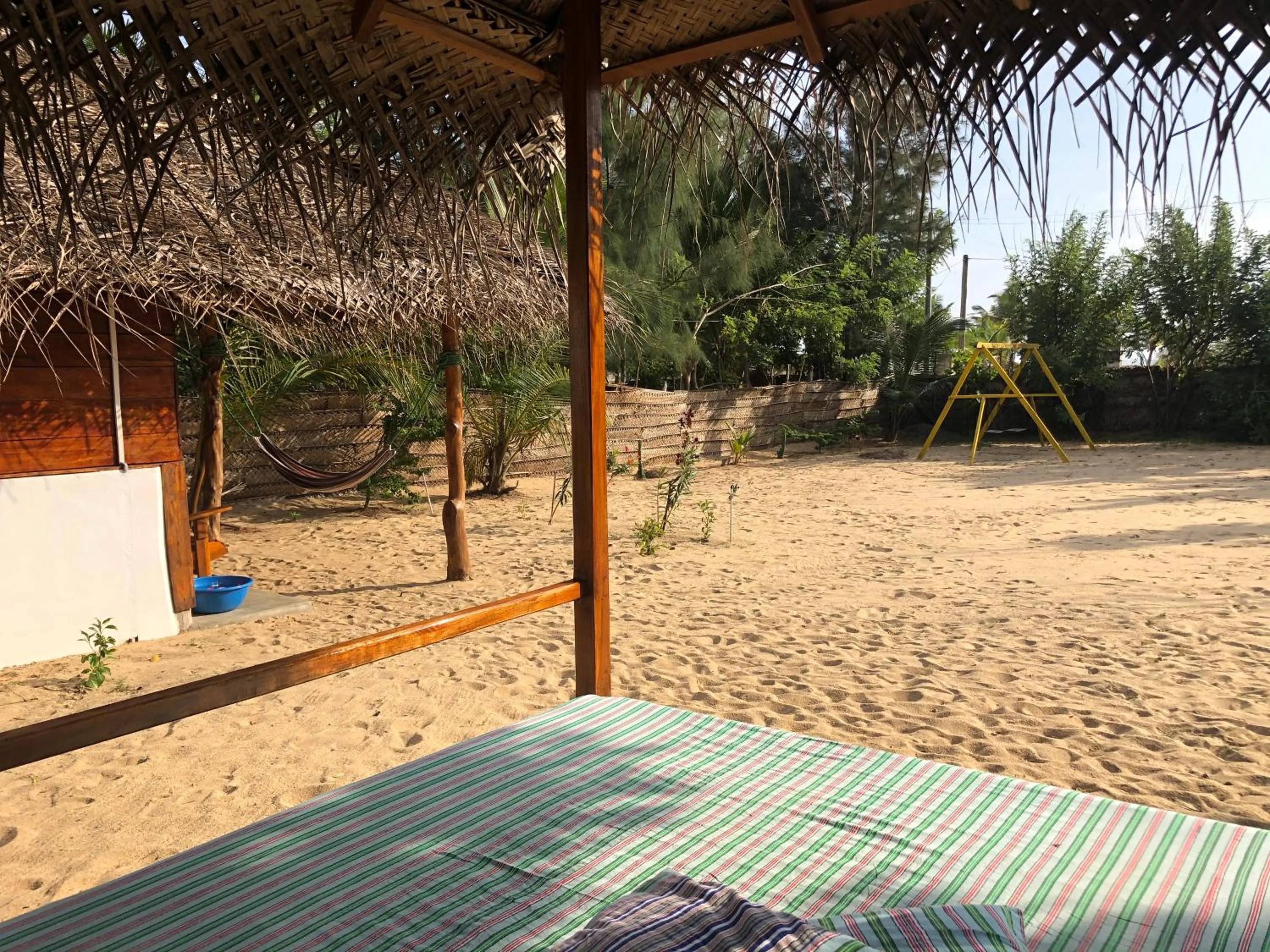 Patio in Kadjan villa