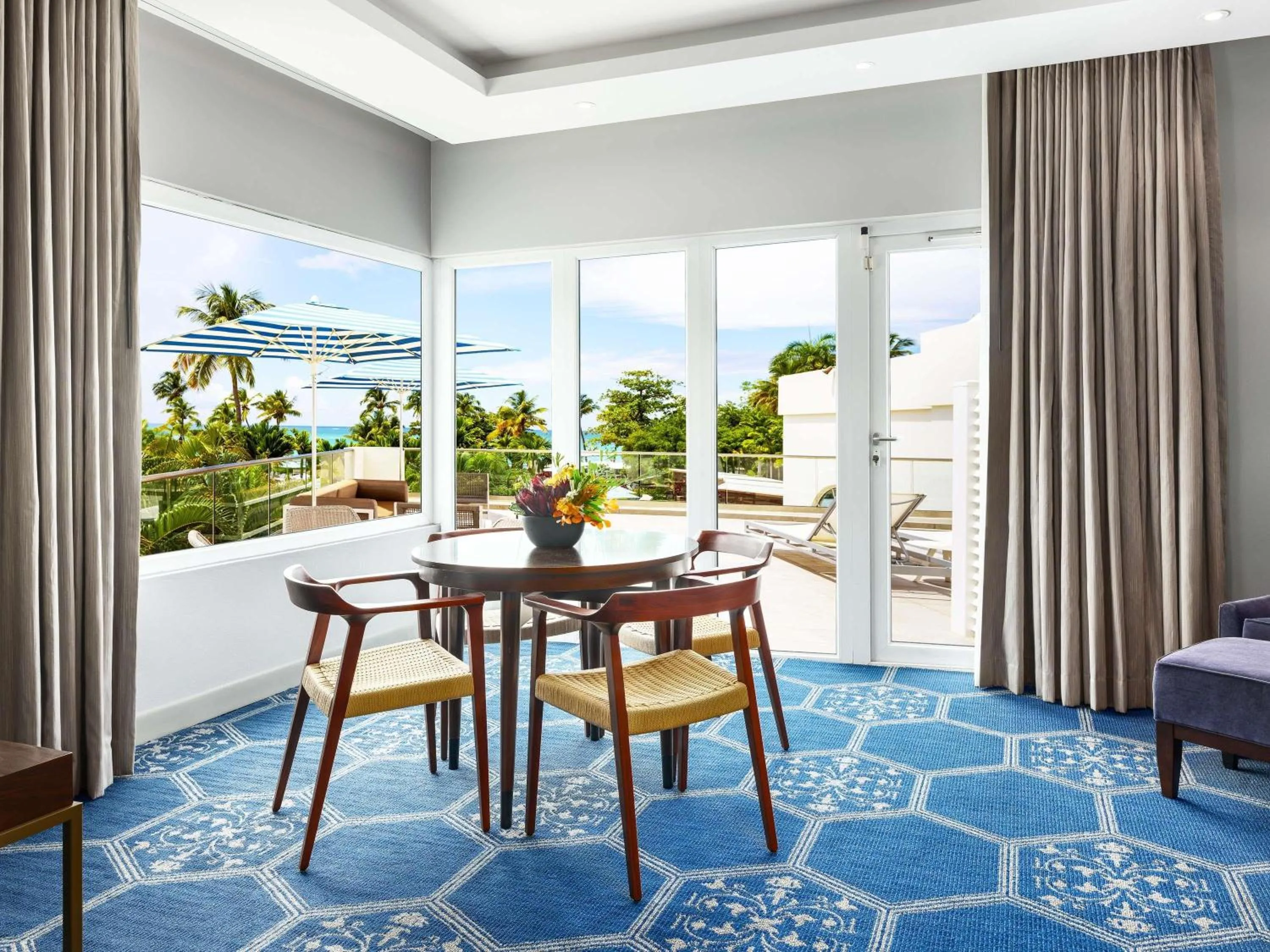 Bedroom in Fairmont El San Juan Hotel