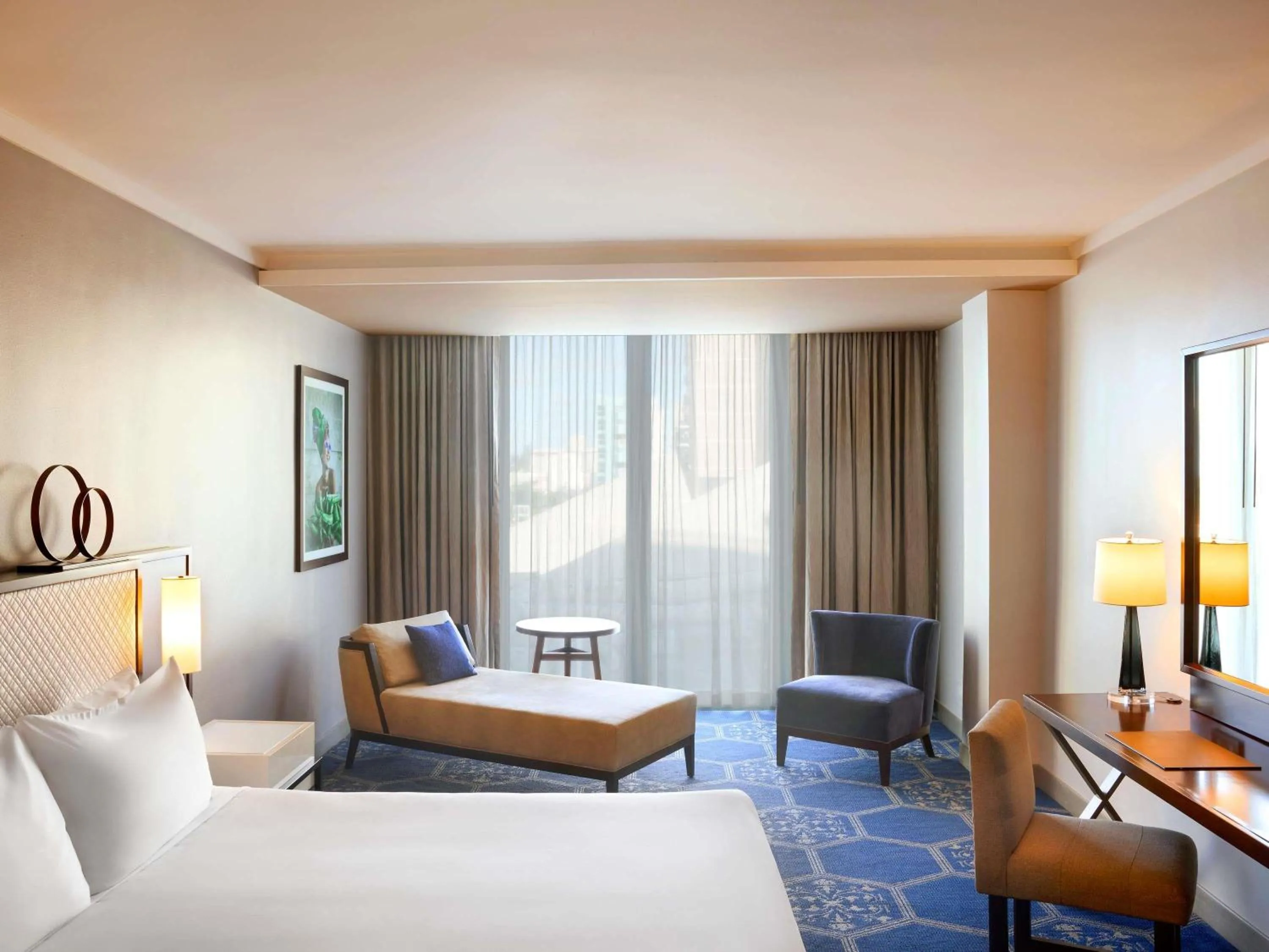 Bedroom, Bed in Fairmont El San Juan Hotel