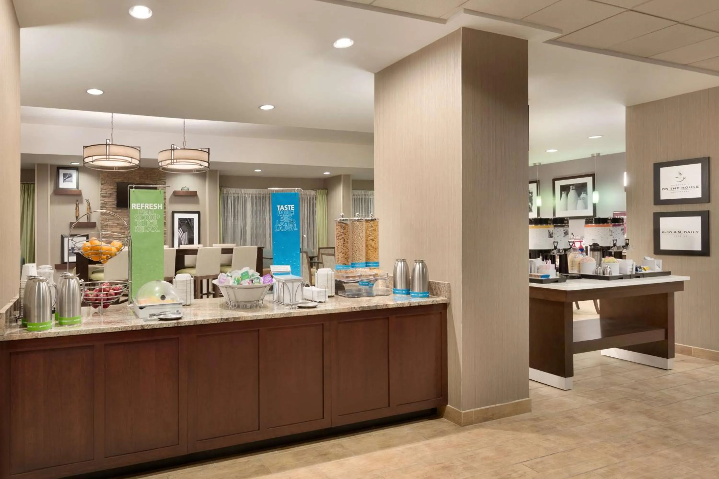 Breakfast in Hampton Inn Denville-Rockaway-Parsippany