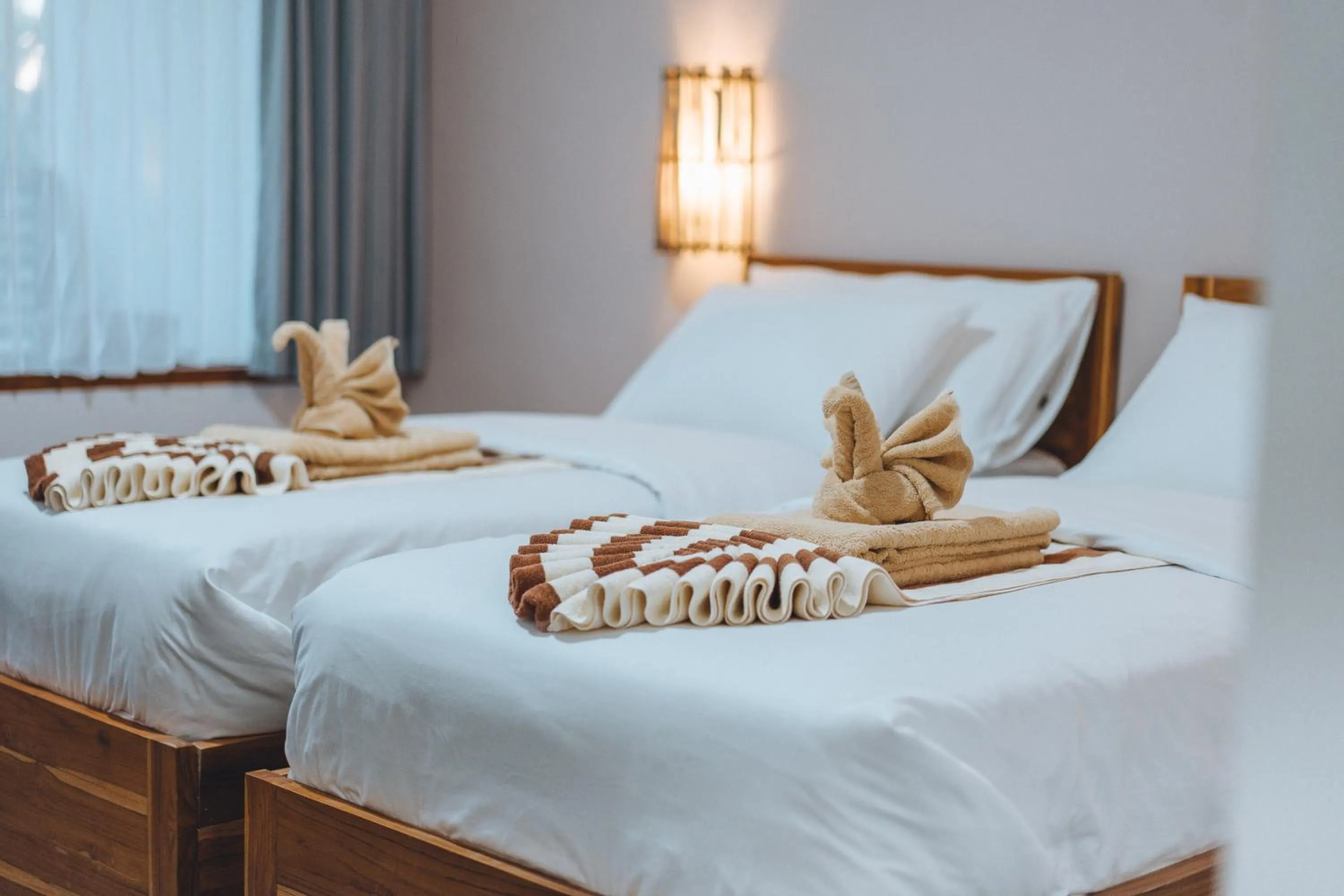 Bed in Blue Marlin Dive Gili Air