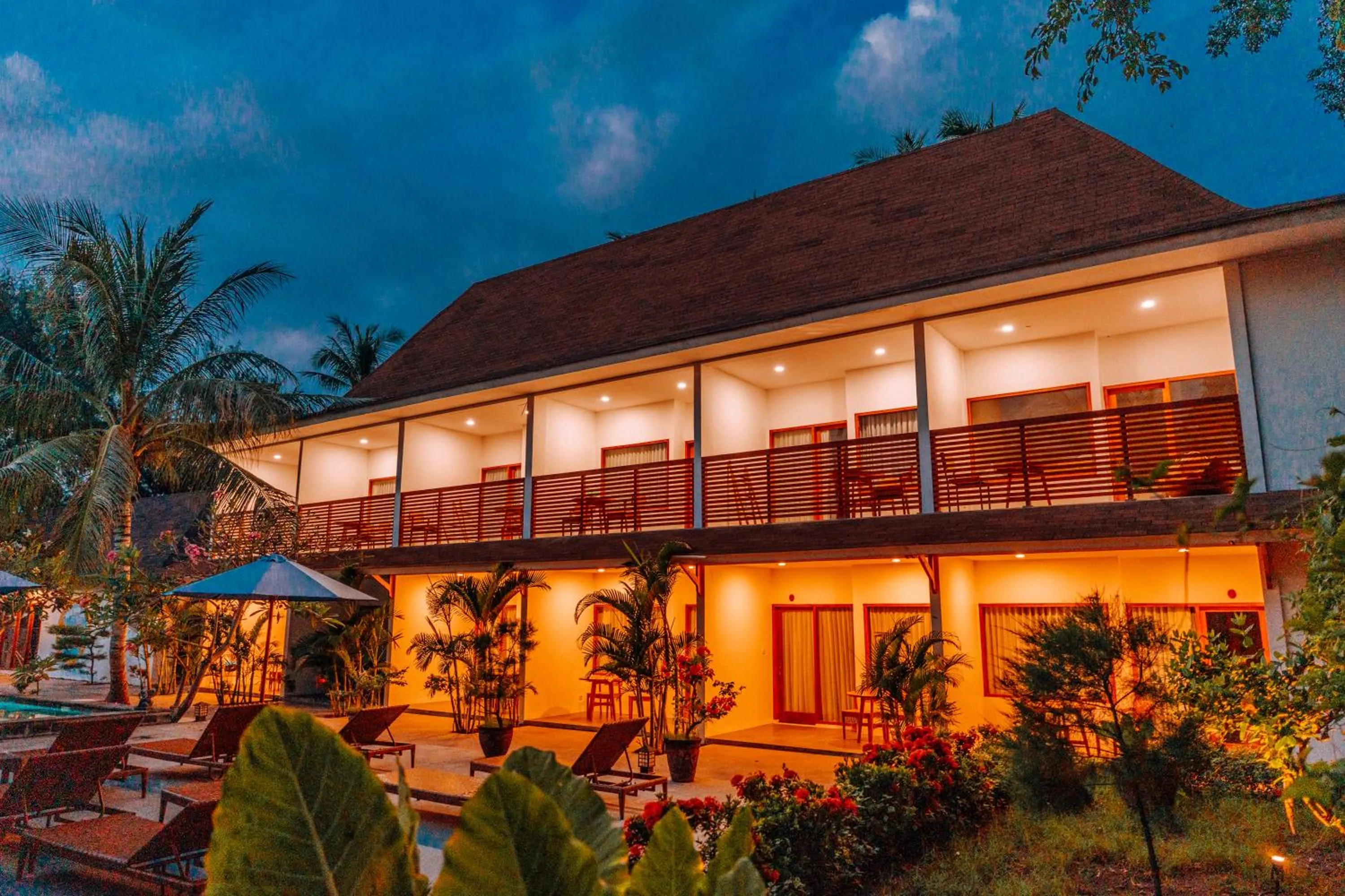 Bedroom in Blue Marlin Dive Gili Air