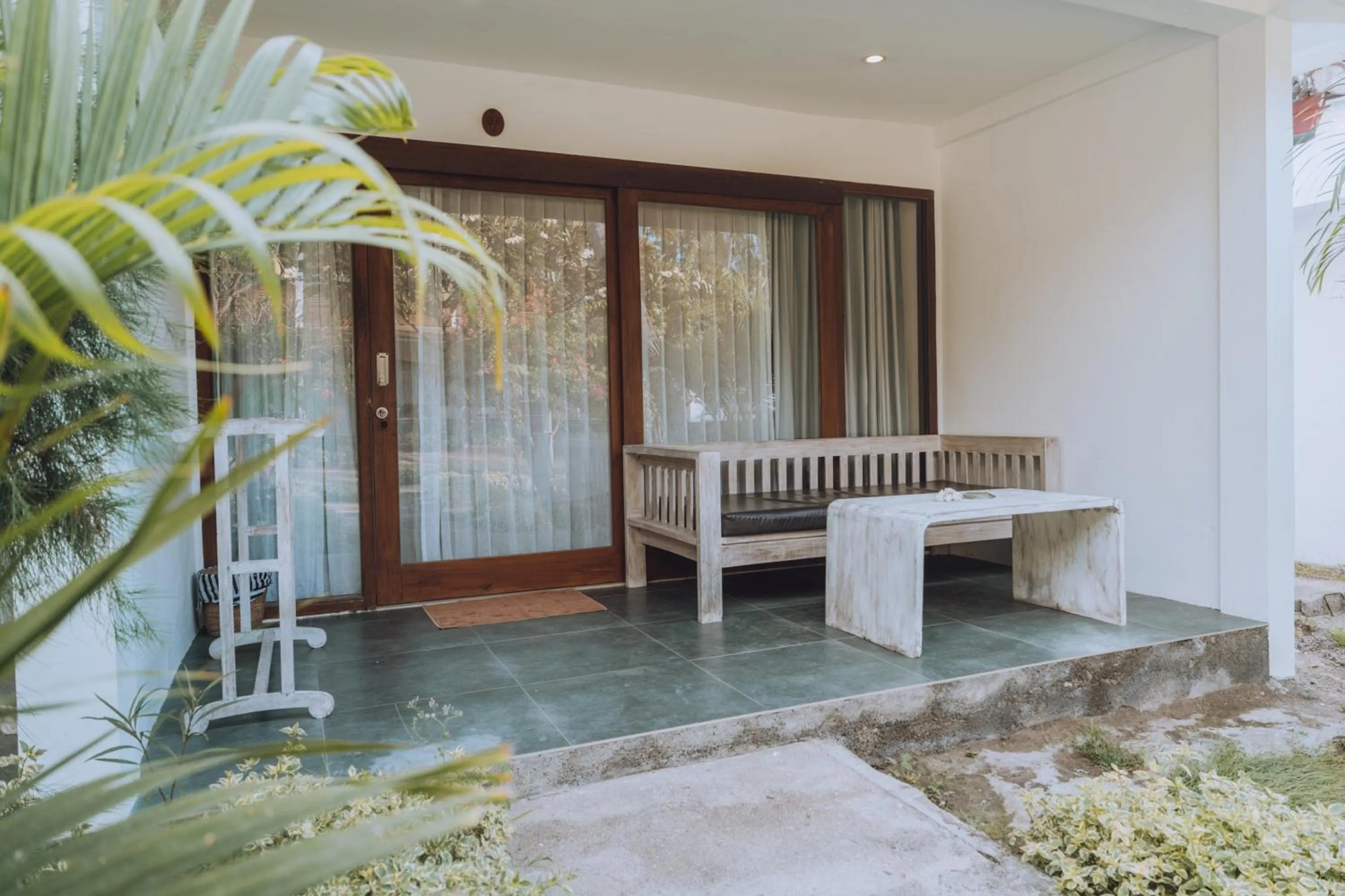 Garden in Blue Marlin Dive Gili Air