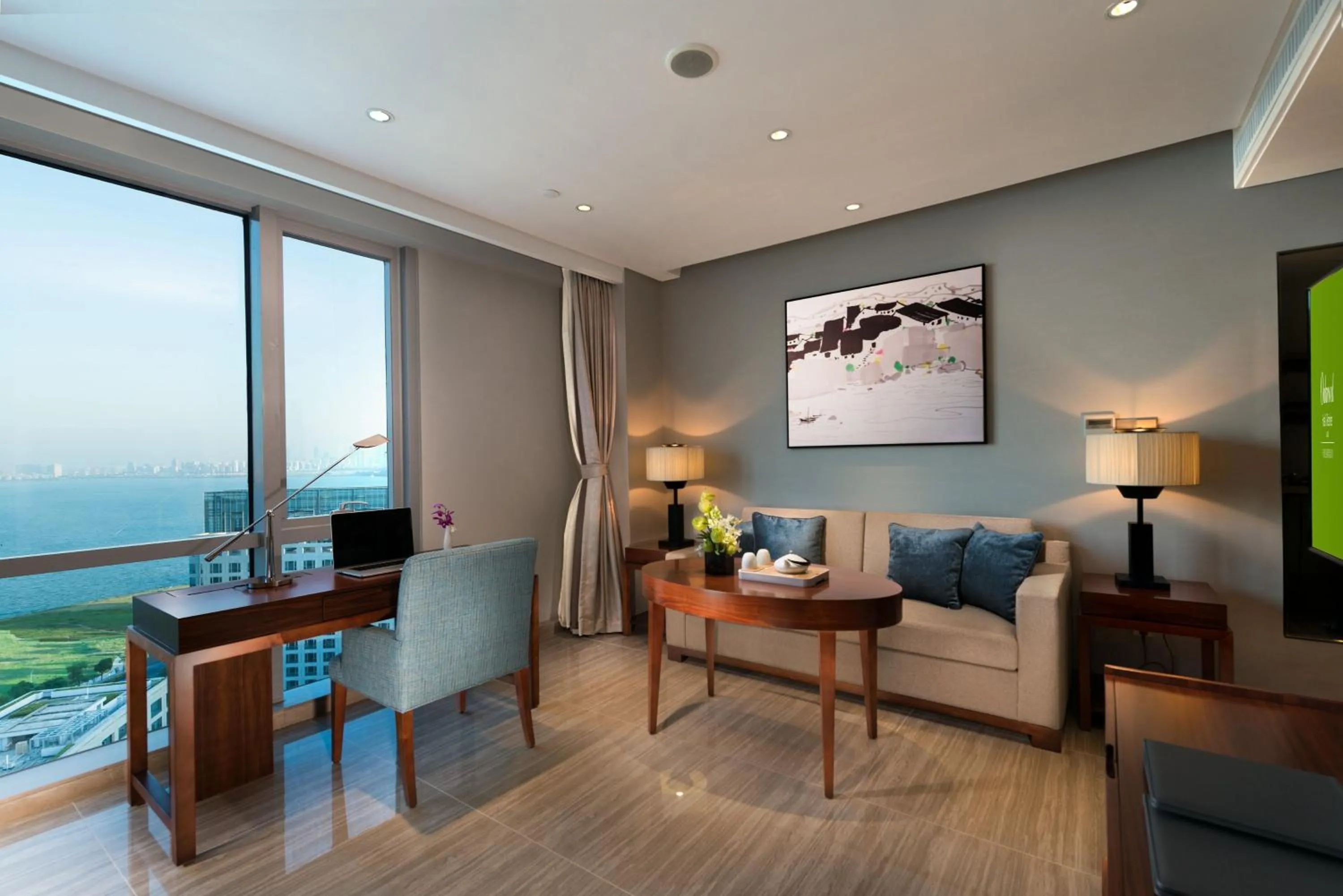 Seating area in Oakwood Hotel & Residence Suzhou