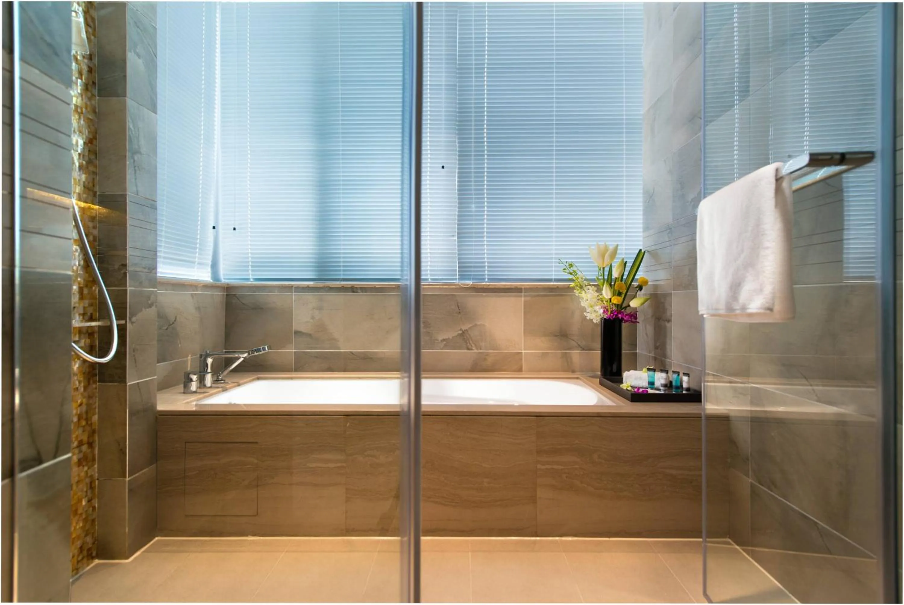 Bathroom in Oakwood Hotel & Residence Suzhou