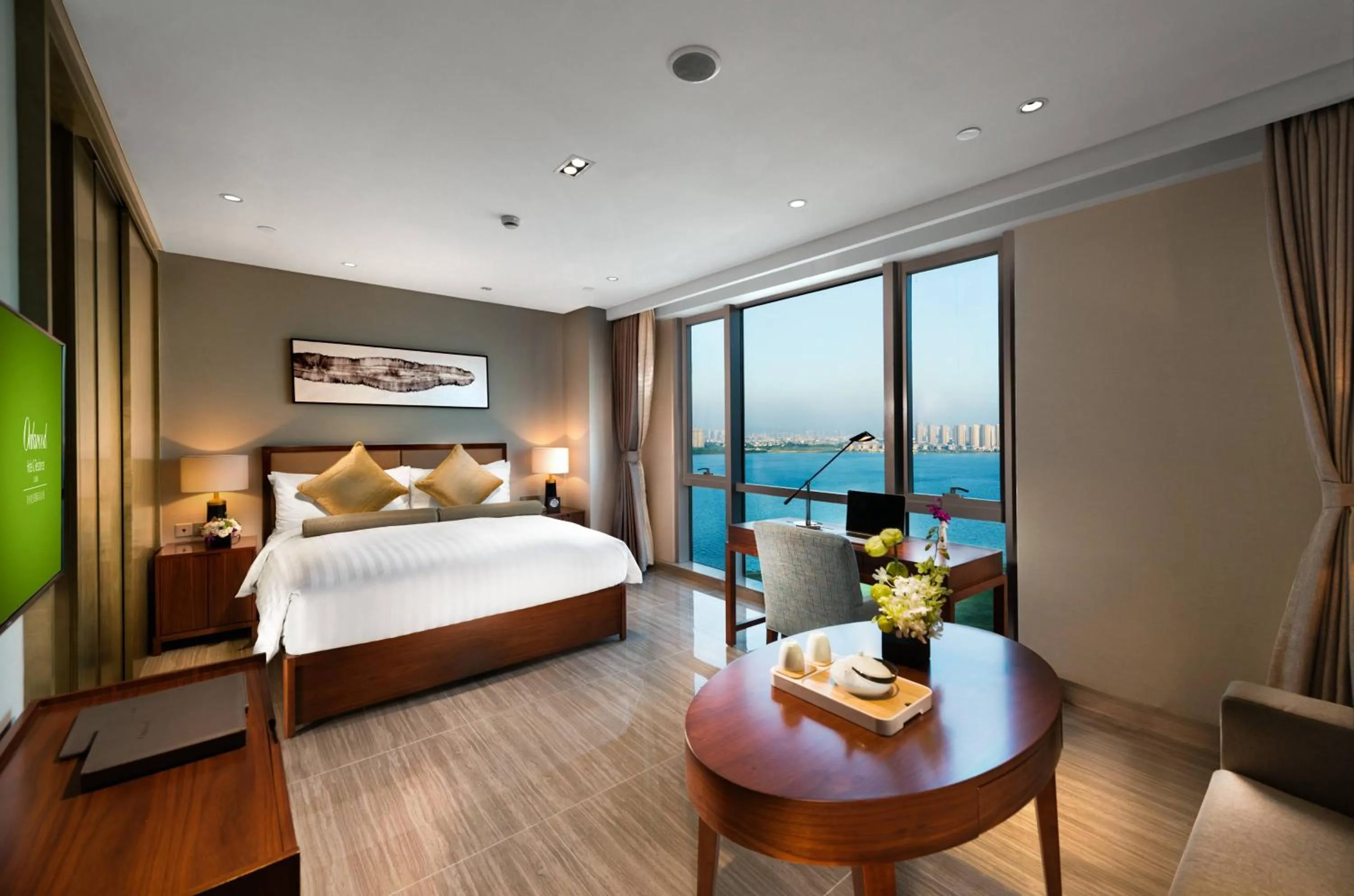 Bedroom, Bed in Oakwood Hotel & Residence Suzhou
