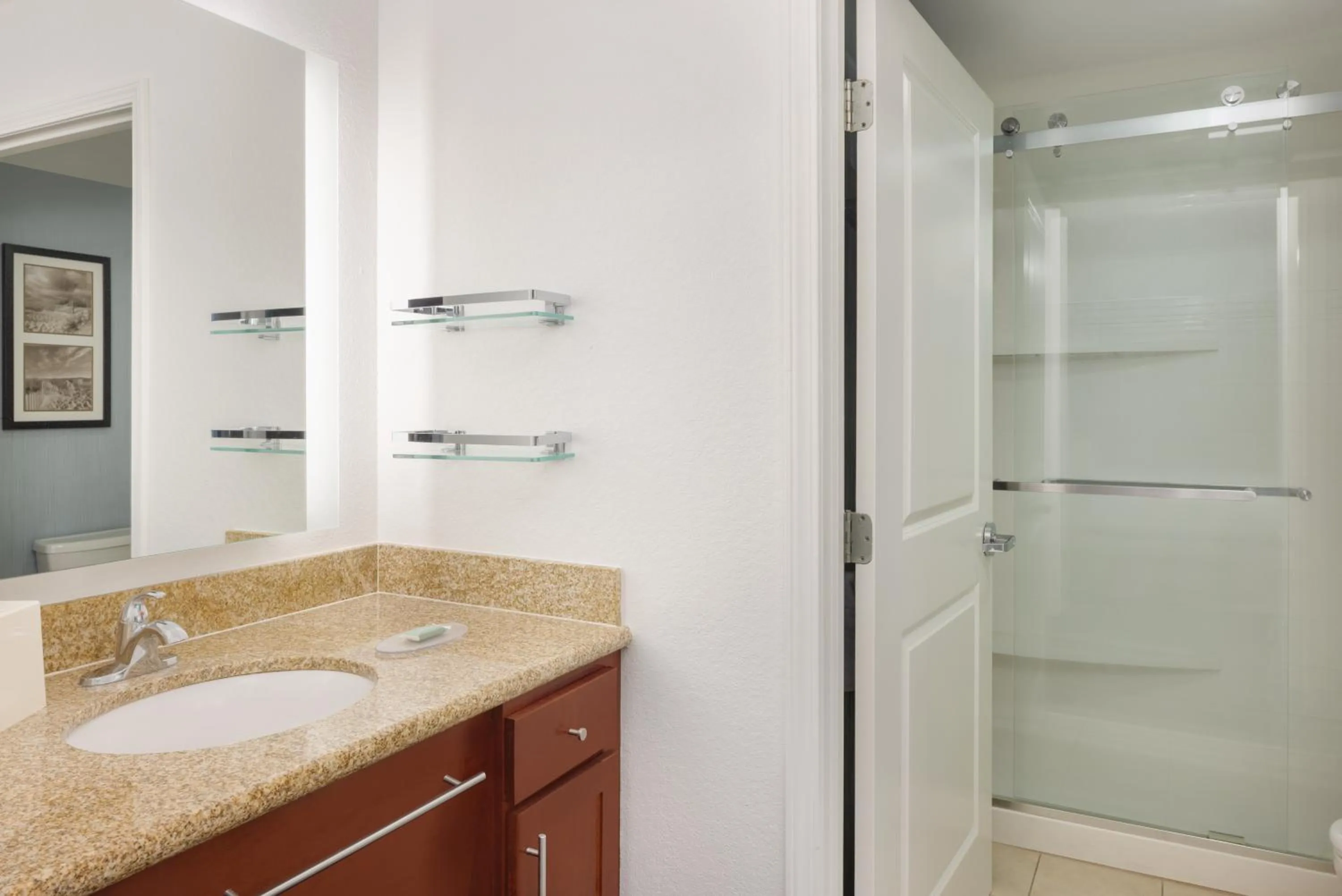 Shower in Residence Inn by Marriott Amelia Island