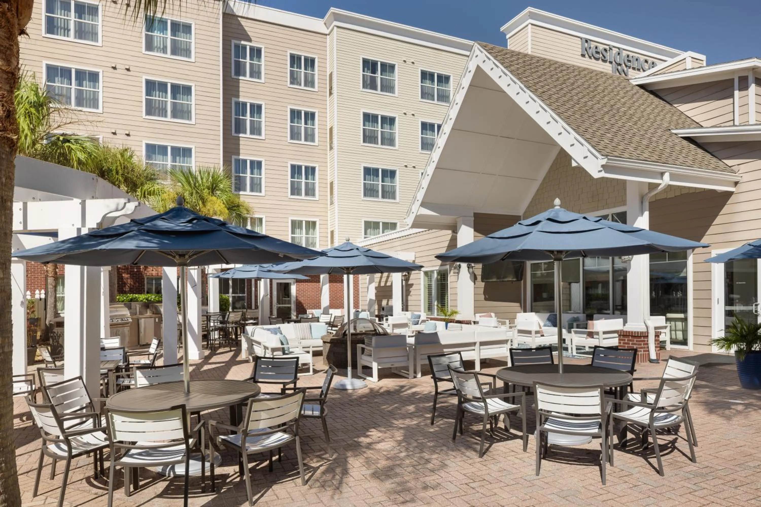 Patio in Residence Inn by Marriott Amelia Island