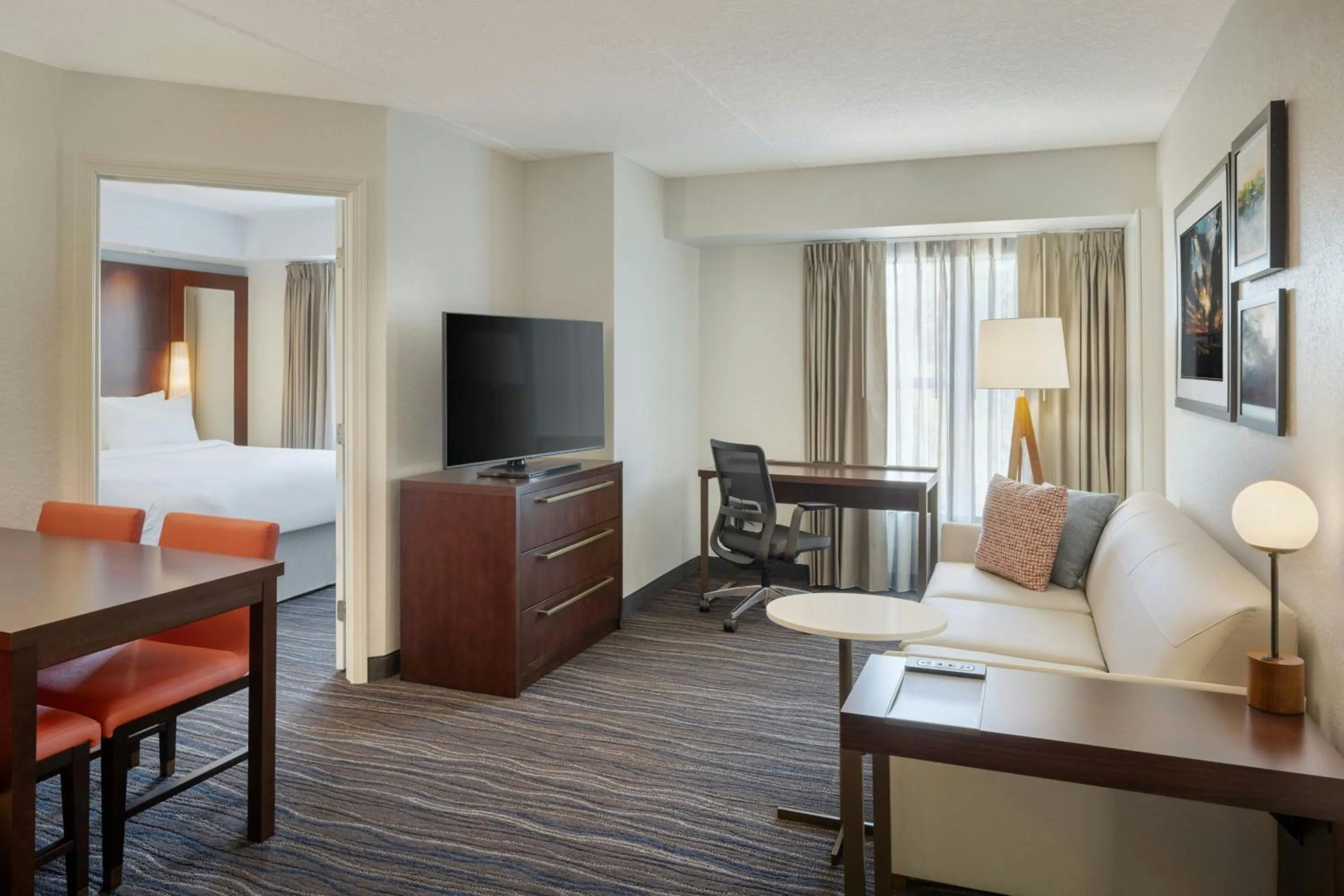 Bedroom, Bed in Residence Inn by Marriott Amelia Island