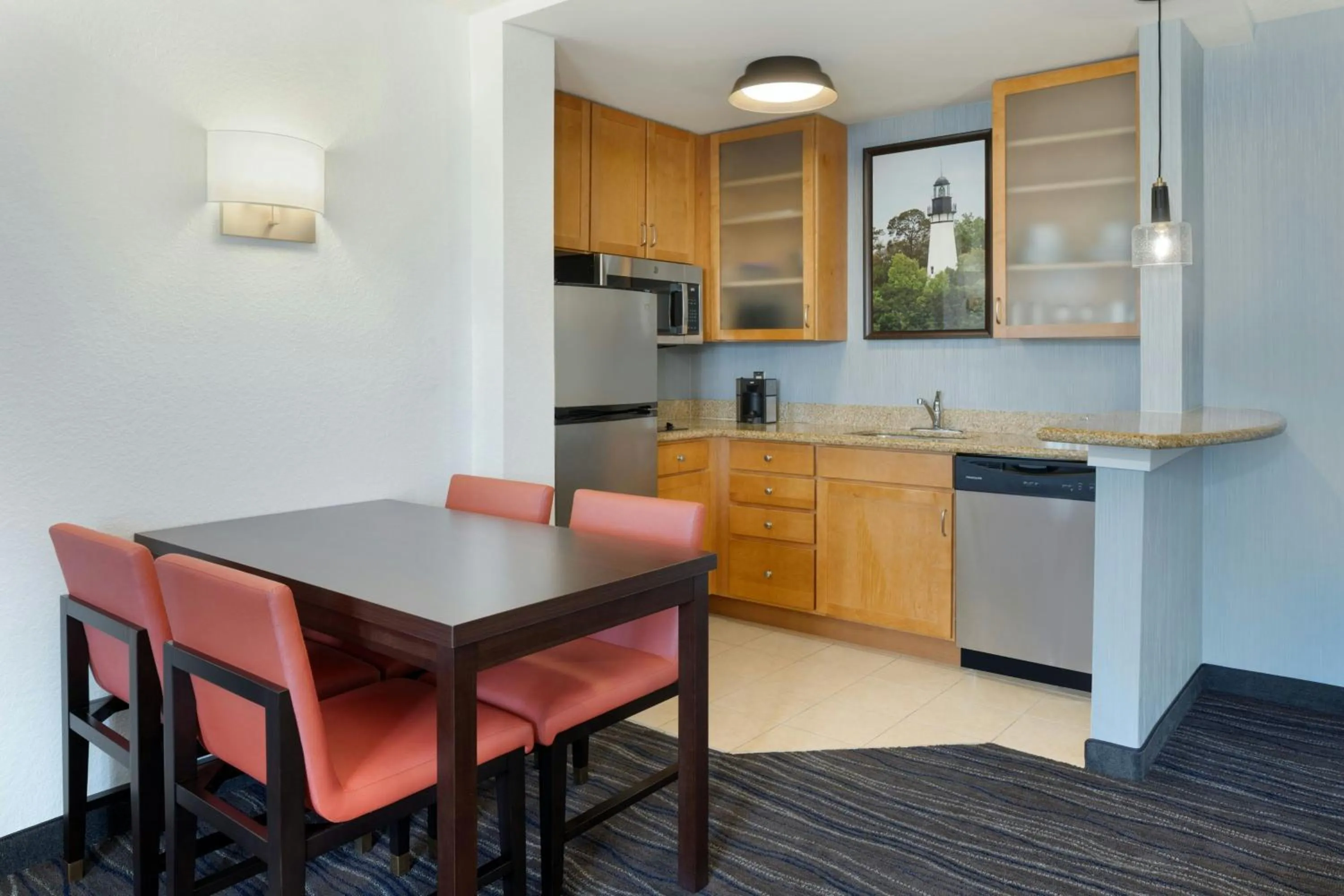 Kitchen or kitchenette in Residence Inn by Marriott Amelia Island