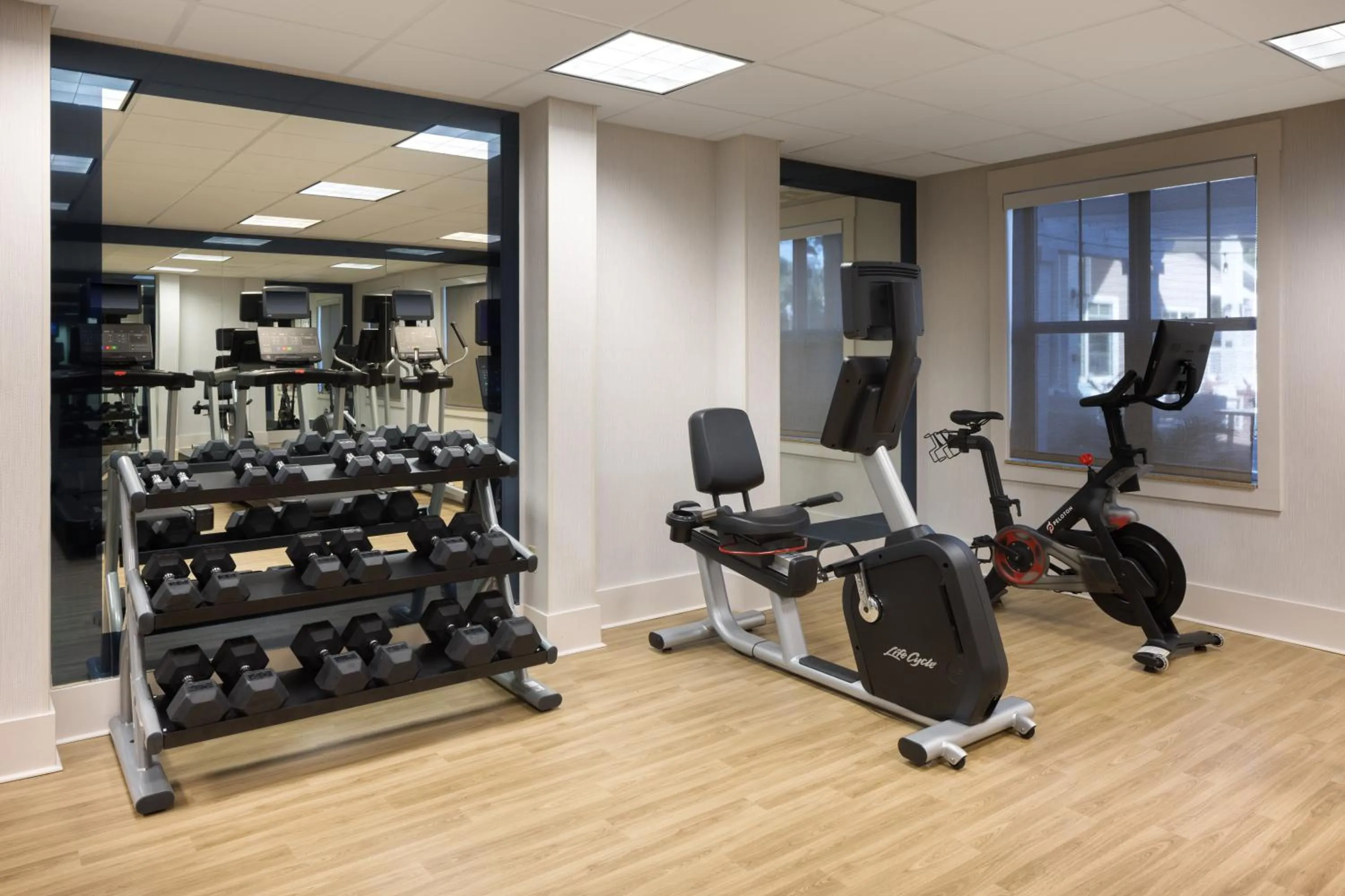Fitness centre/facilities in Residence Inn by Marriott Amelia Island