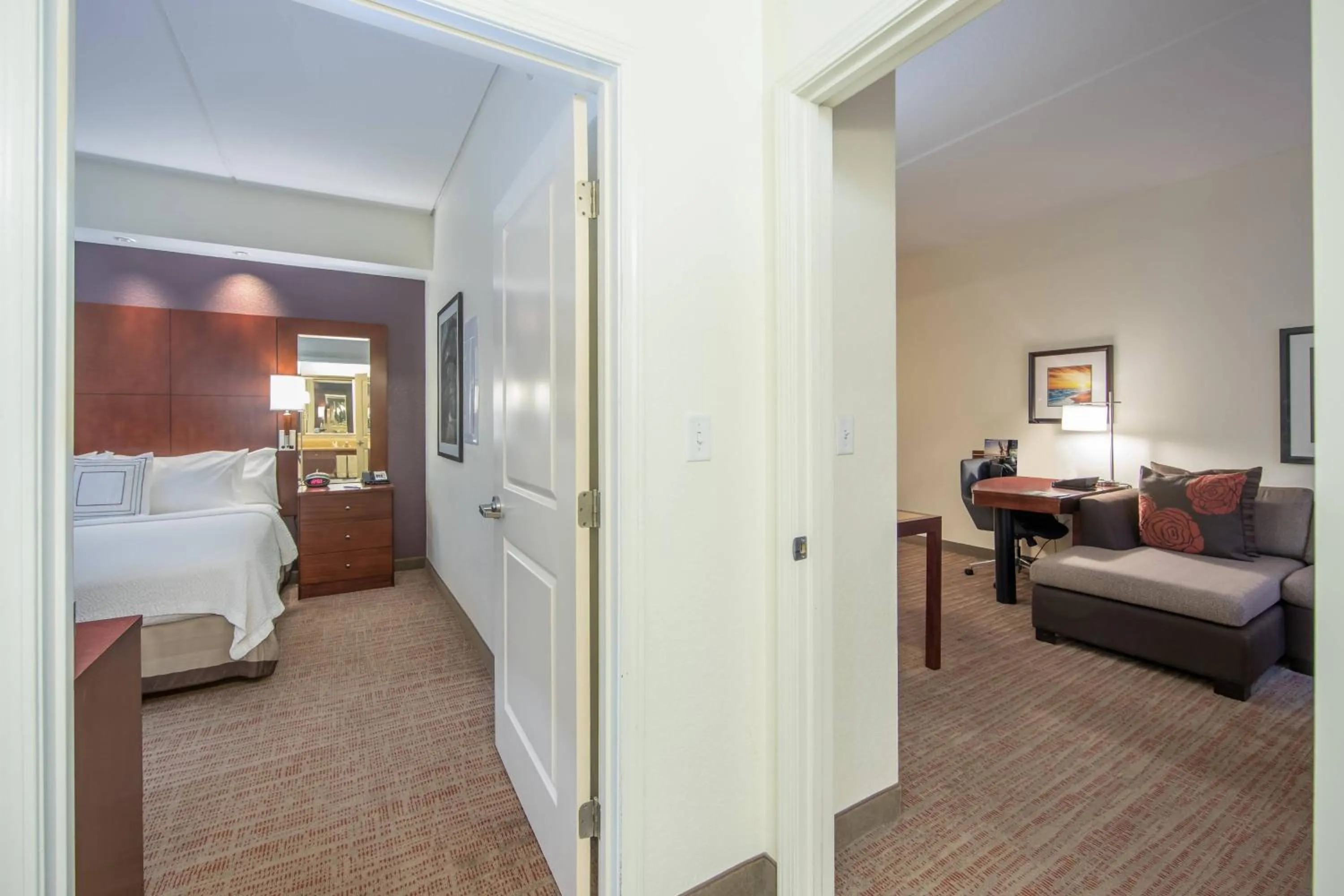 Bedroom, Bed in Residence Inn by Marriott Amelia Island
