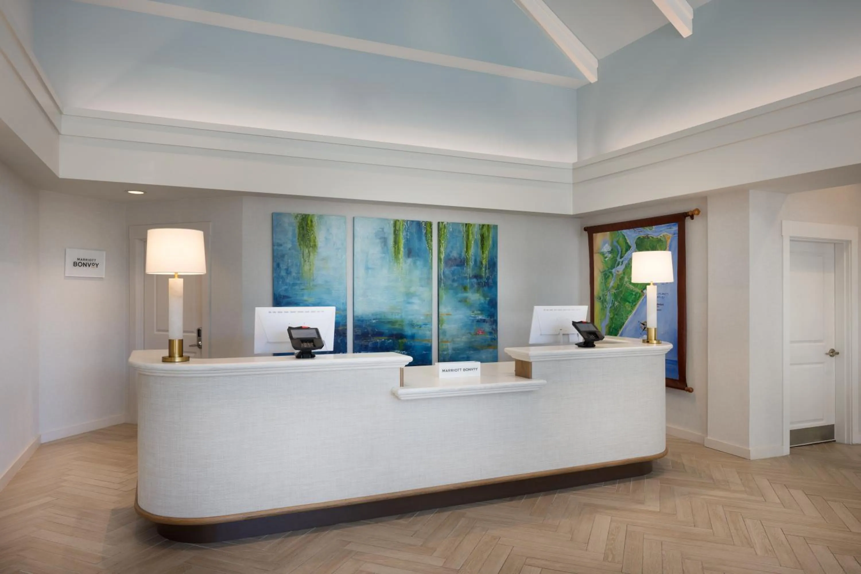 Lobby or reception, Bed in Residence Inn by Marriott Amelia Island