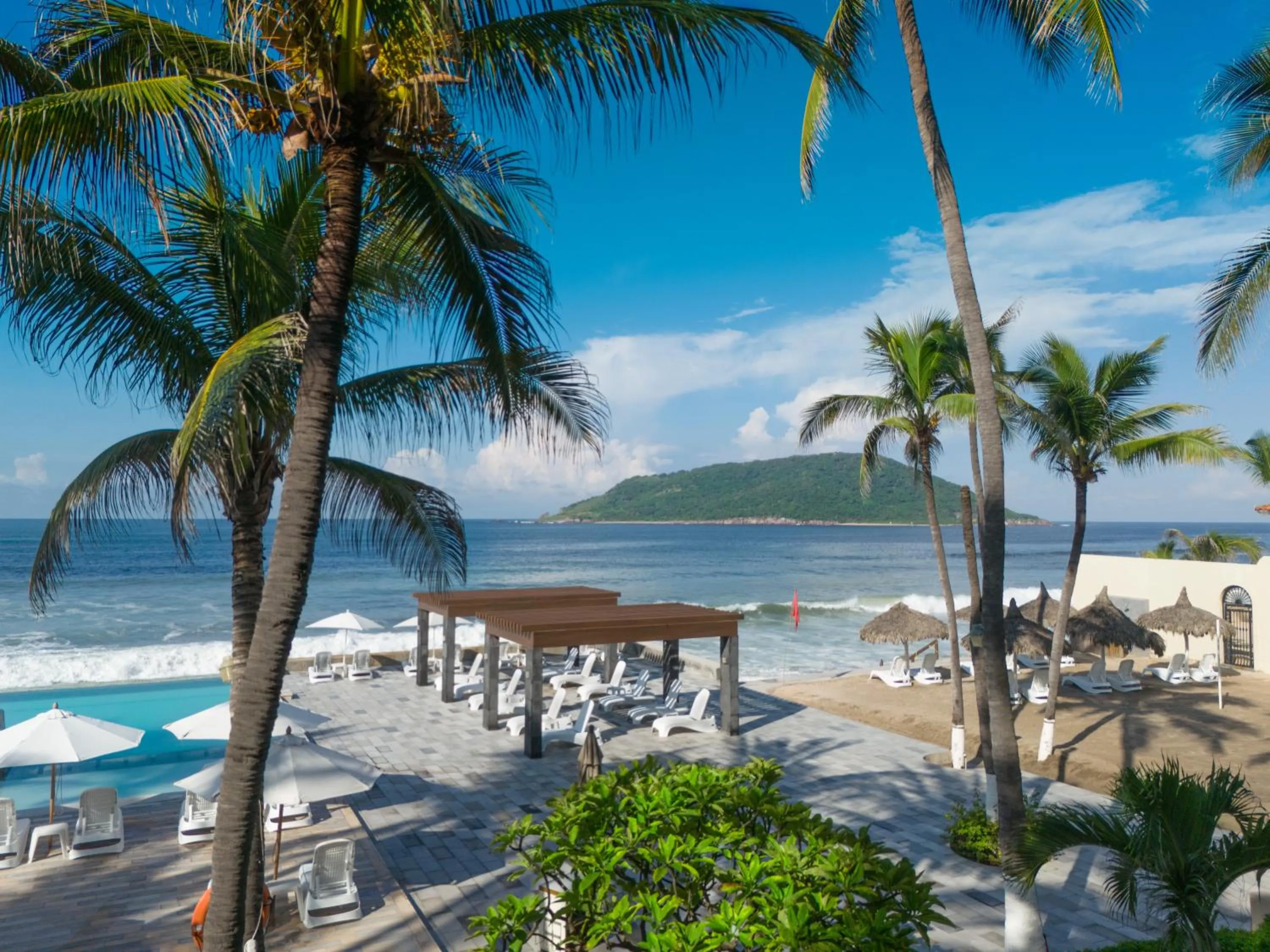 Sea view in The Palms Resort of Mazatlan