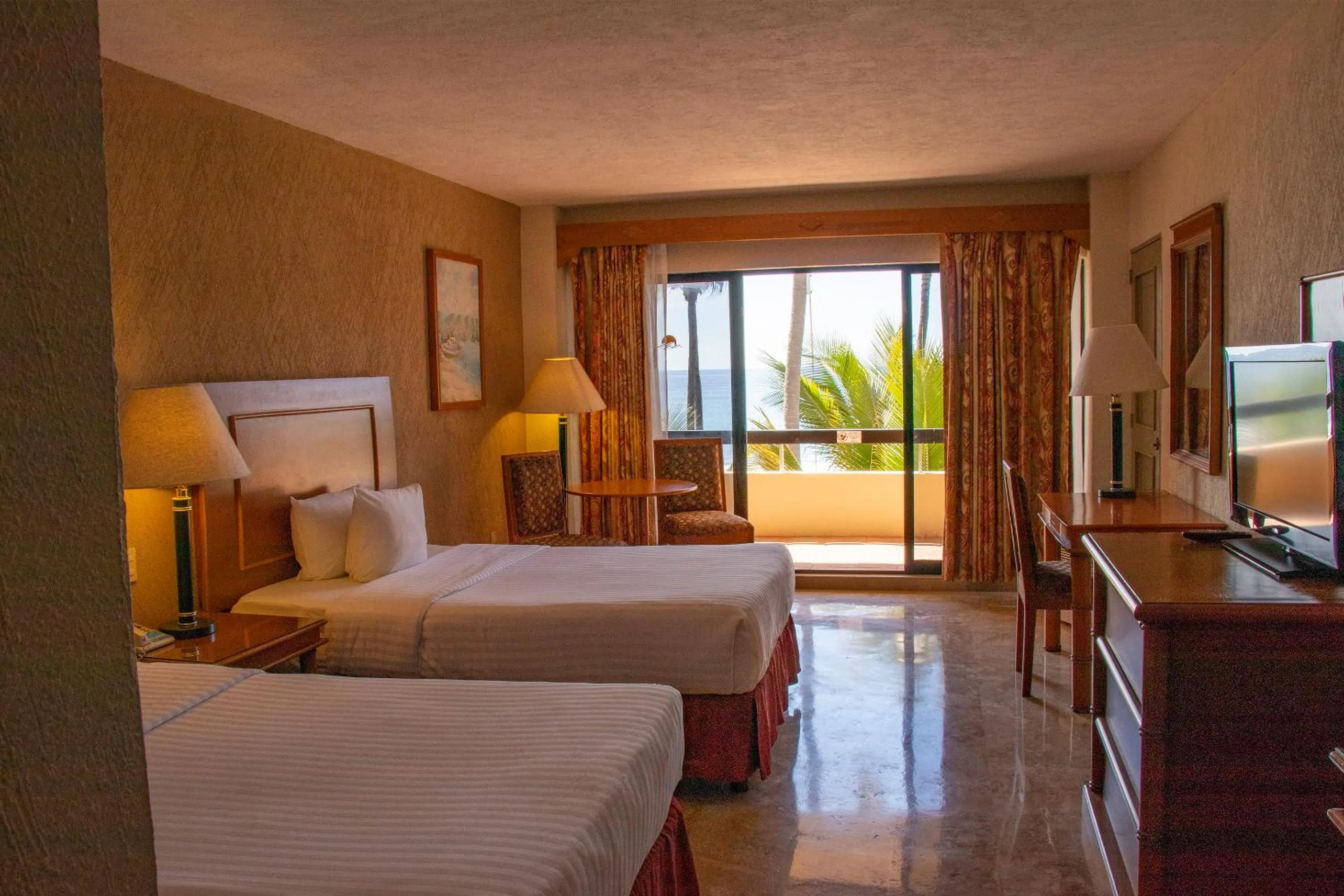Bedroom, Bed in The Palms Resort of Mazatlan