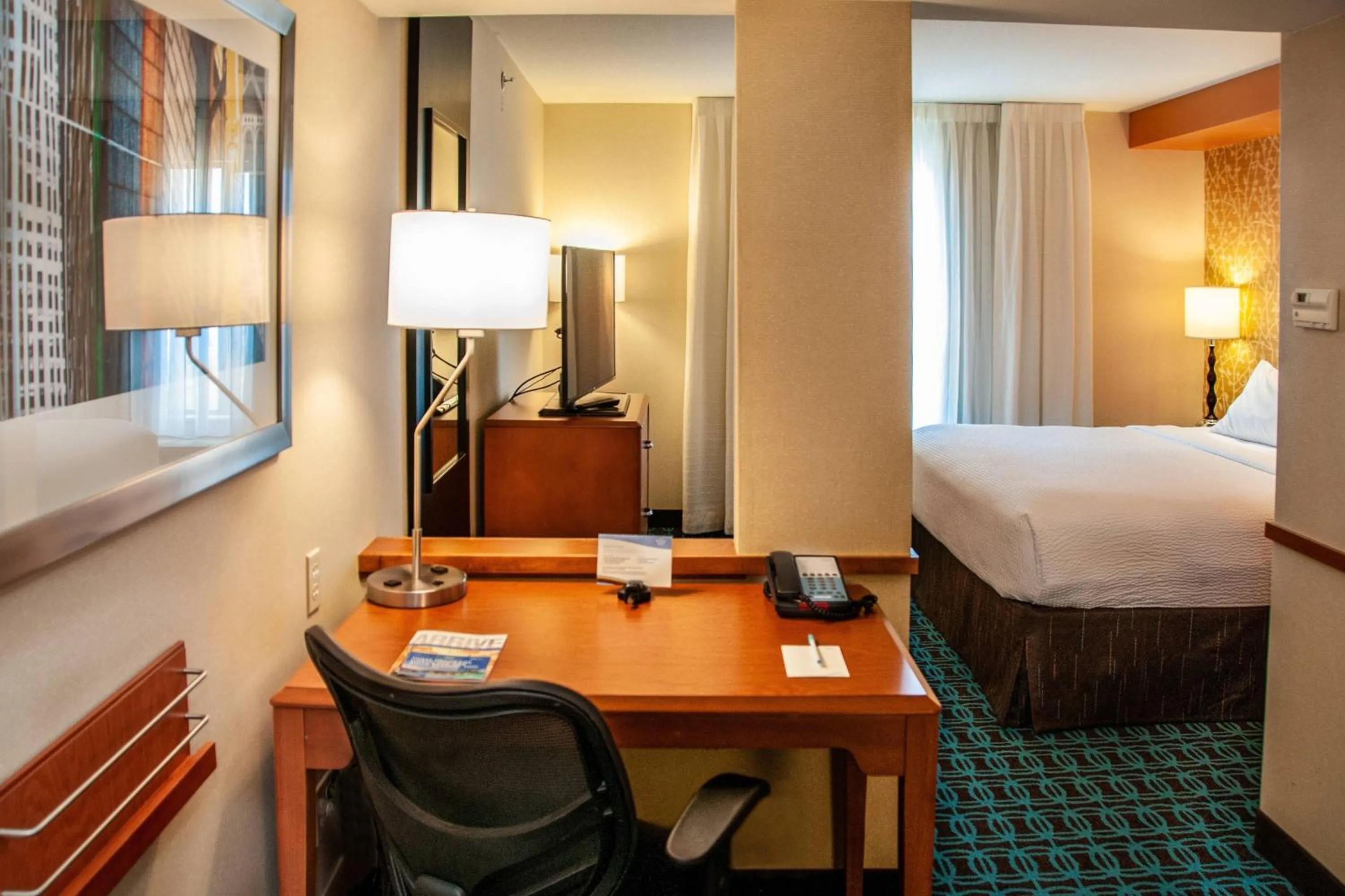 Photo of the whole room, Bed in Fairfield Inn and Suites by Marriott Colorado Springs North Air Force Academy