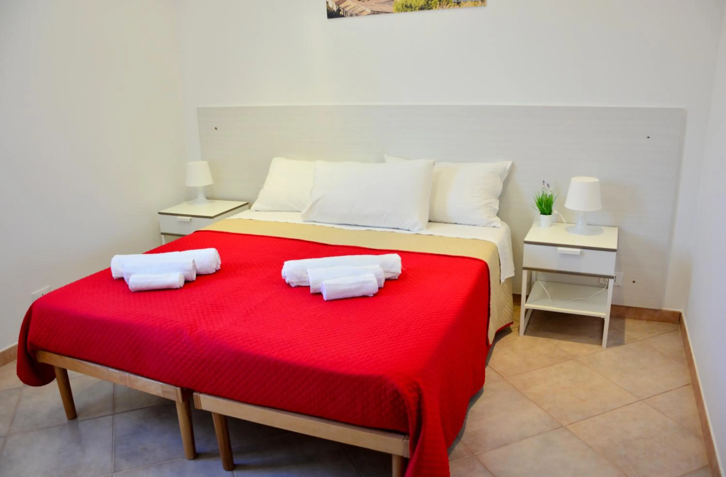 Bed in Sui tetti b&b