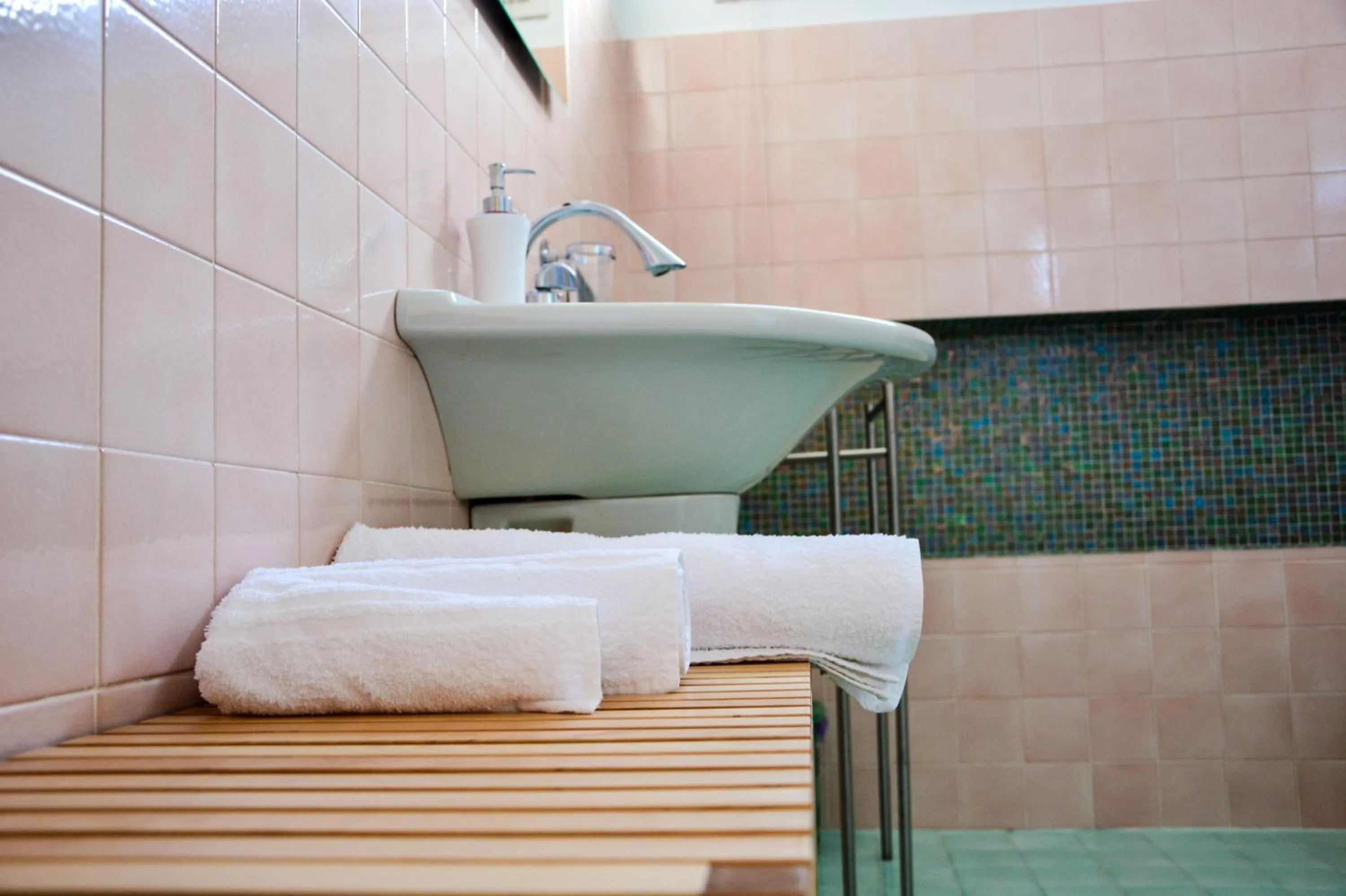 Bathroom in Sui tetti b&b