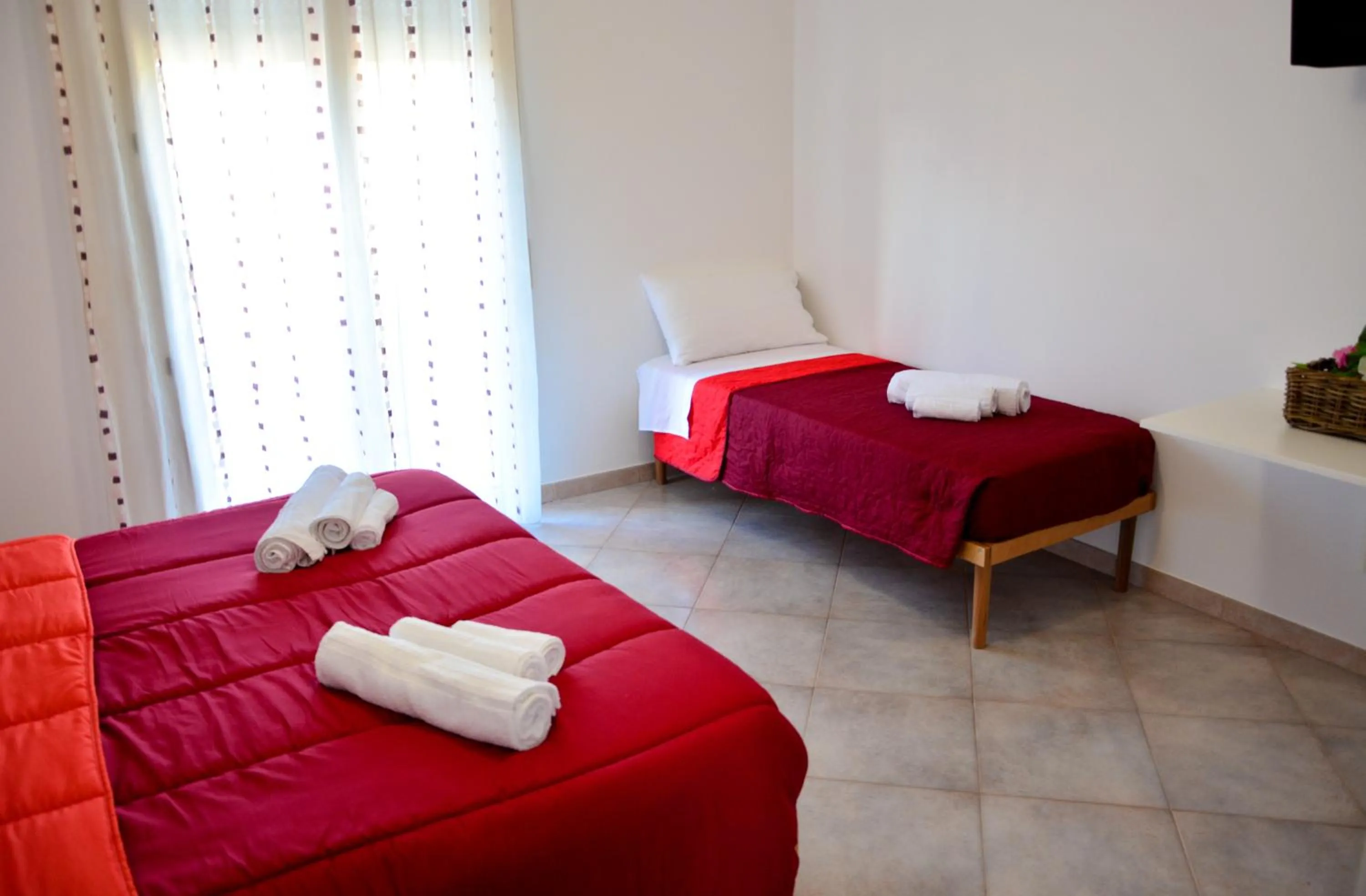 Bed in Sui tetti b&b