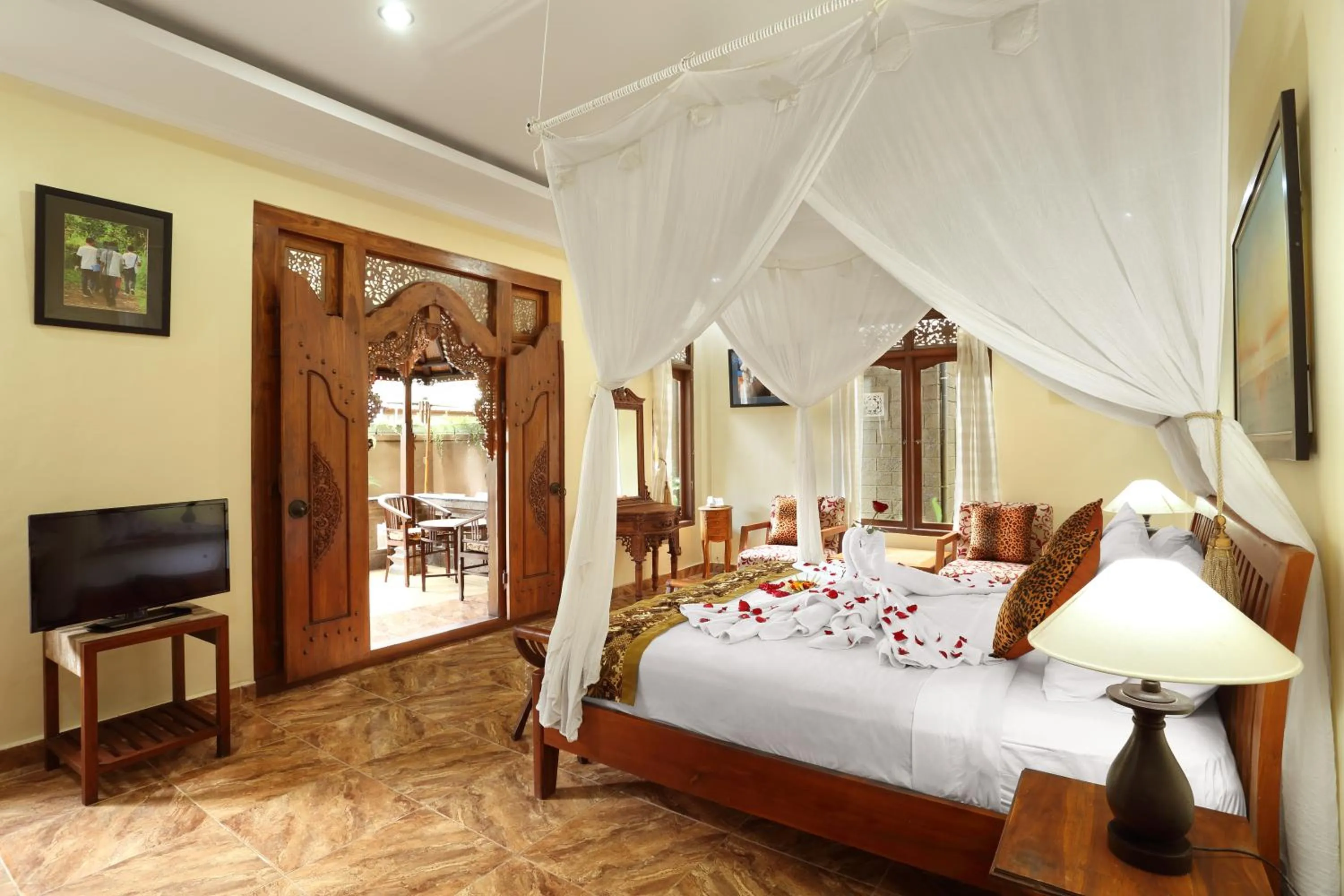 Bedroom, Bed in Ashanti Villa Ubud