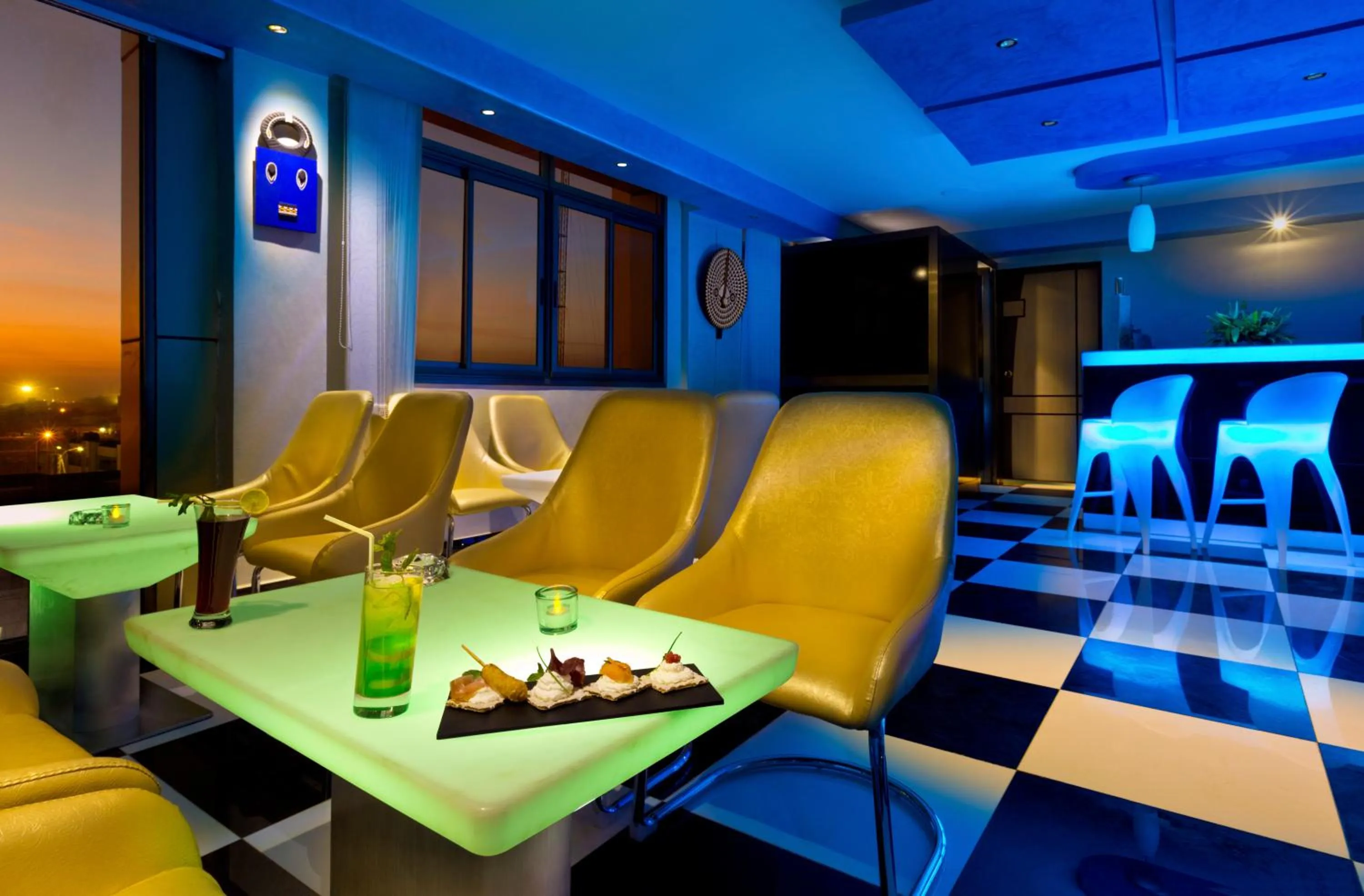 Lounge or bar in Bravia Hotel Ouagadougou