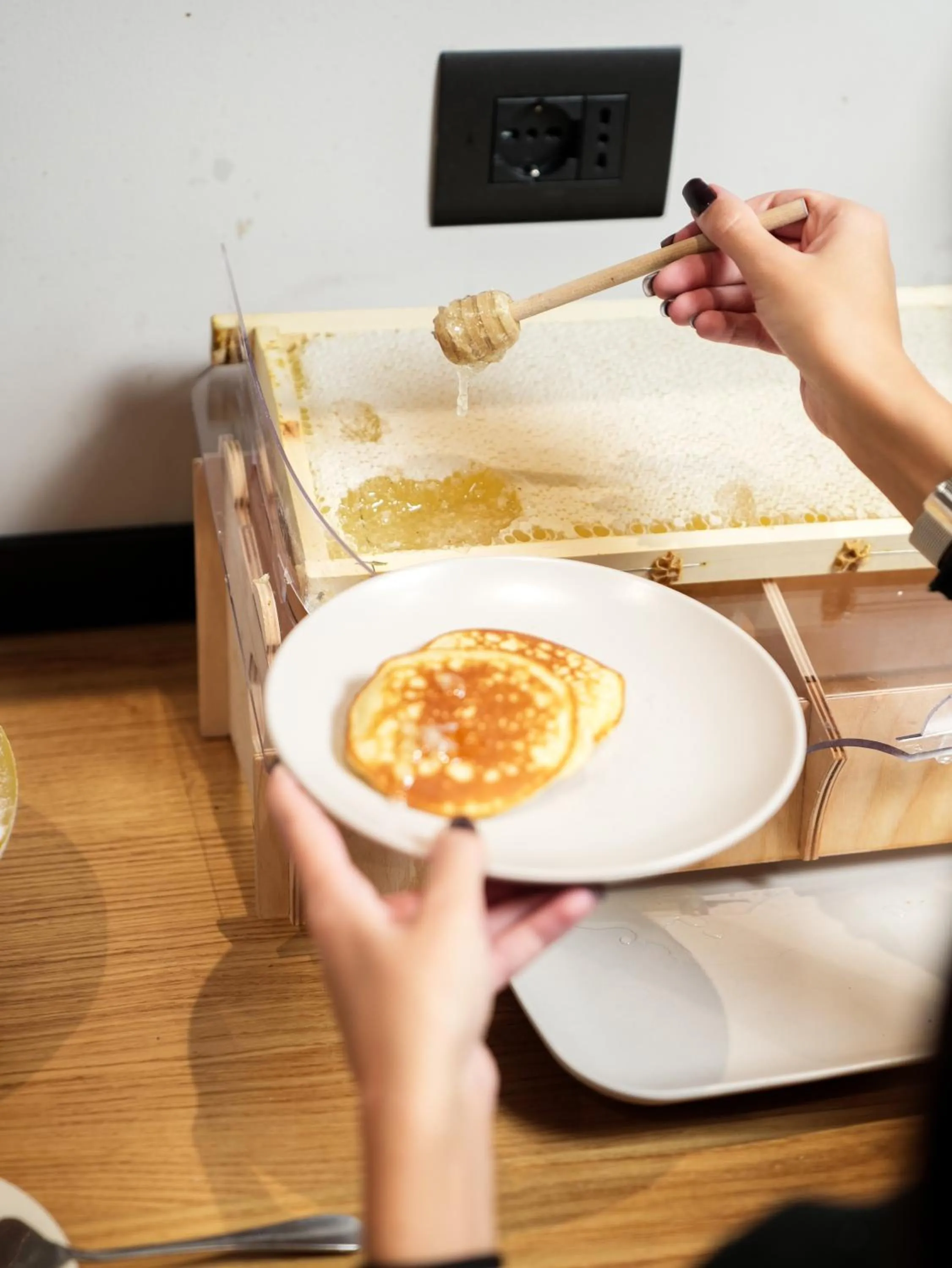 Breakfast in Best Western Hotel Arya