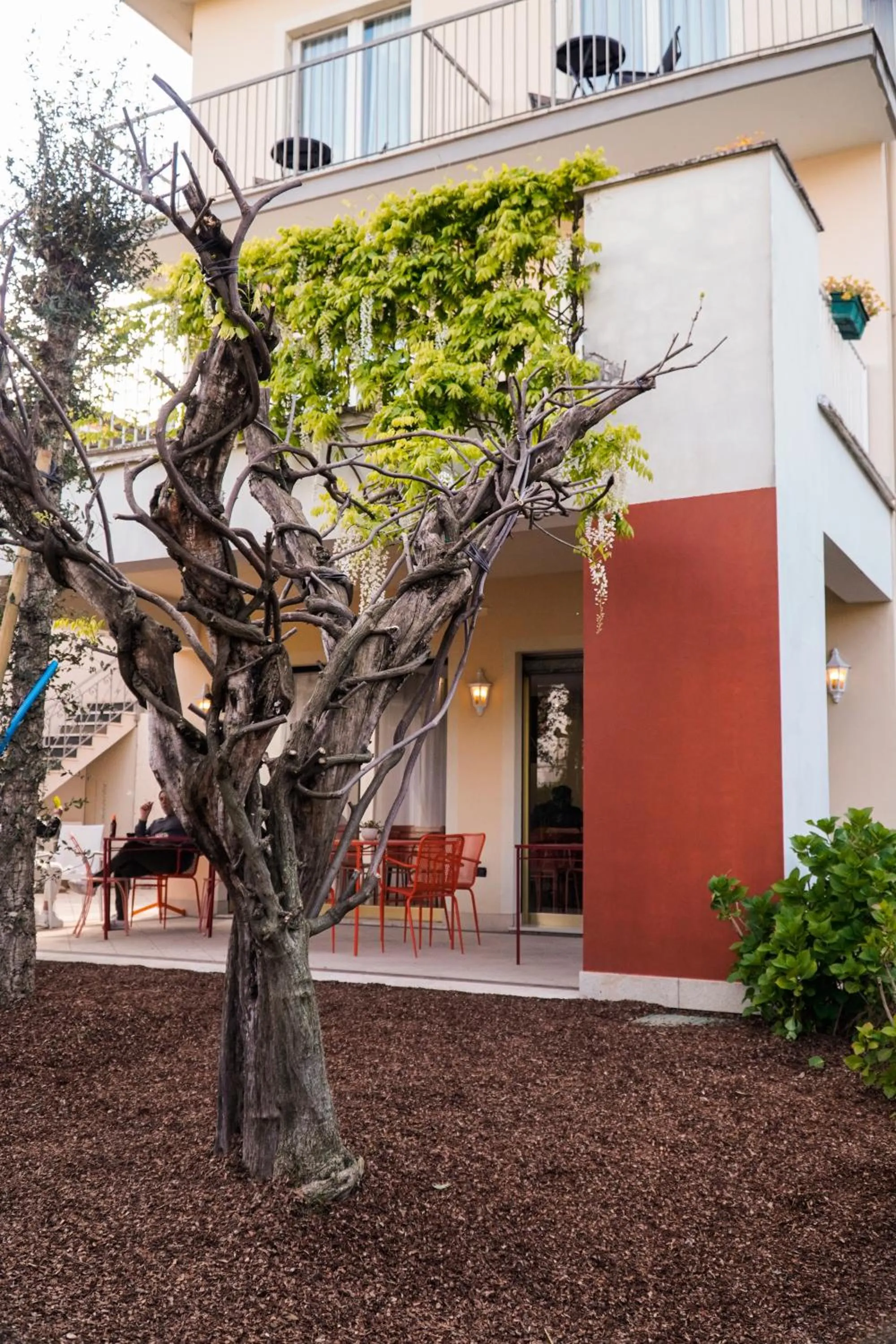 Garden view in Best Western Hotel Arya