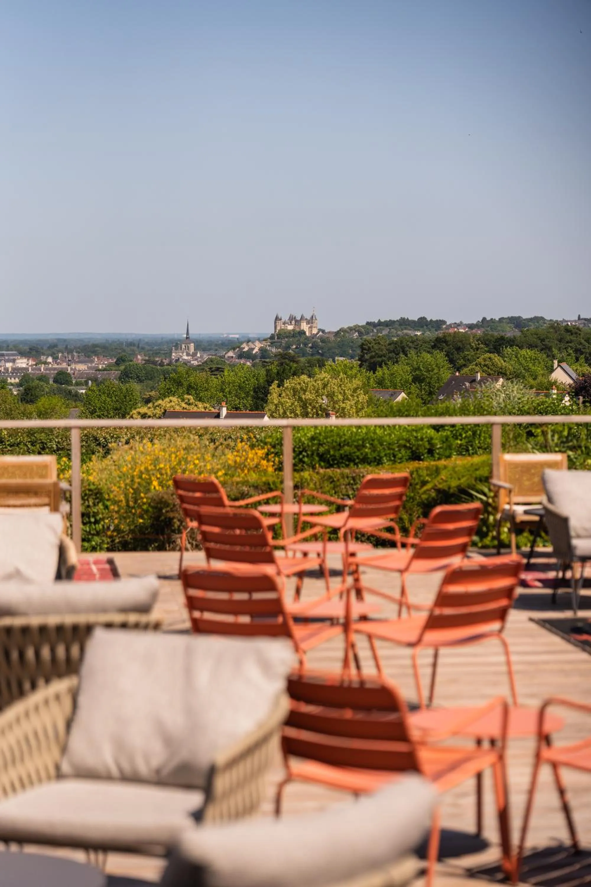 Natural landscape in Les Terrasses de Saumur - Hôtel & Appartements - Restaurant & Spa (Logis)