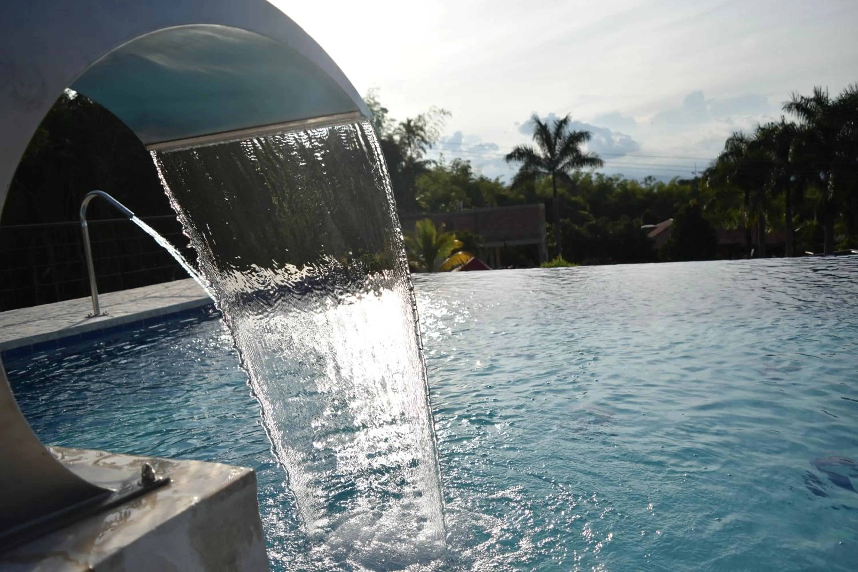 Pool view in Hotel Syvanna Wellness and Spa