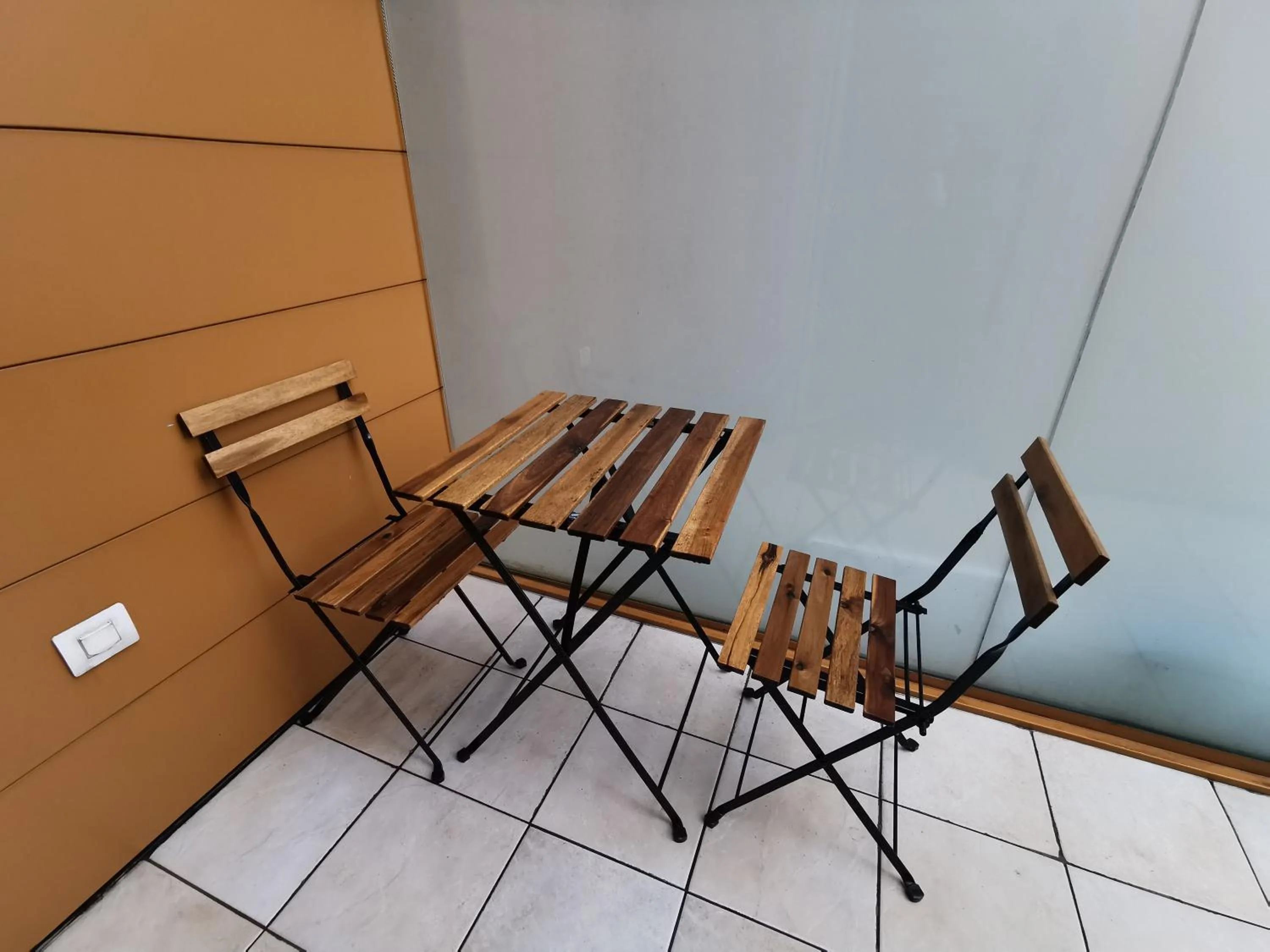 Balcony/Terrace in Trnovo apartment with free parking