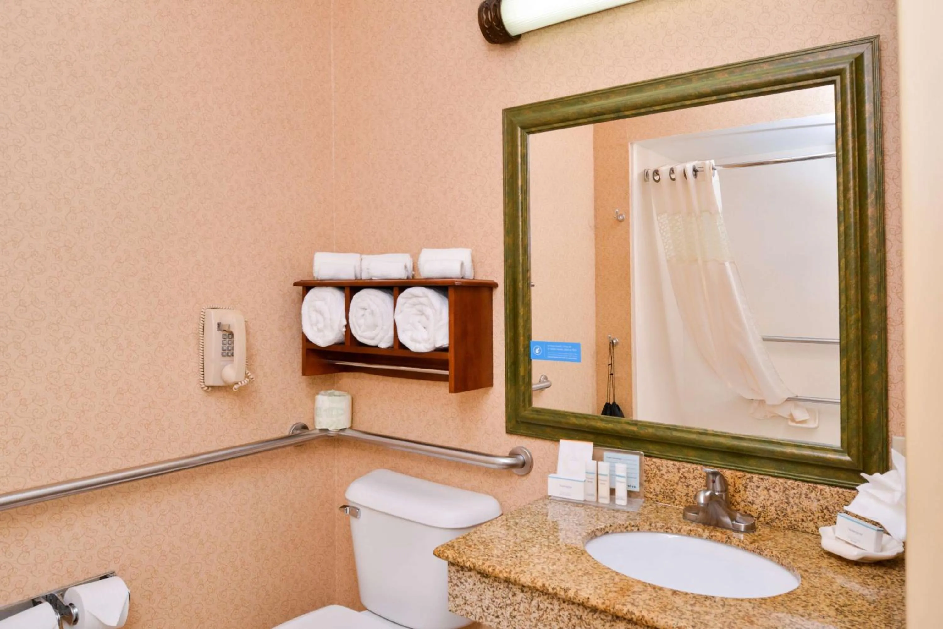 Bathroom in Hampton Inn Elkhart